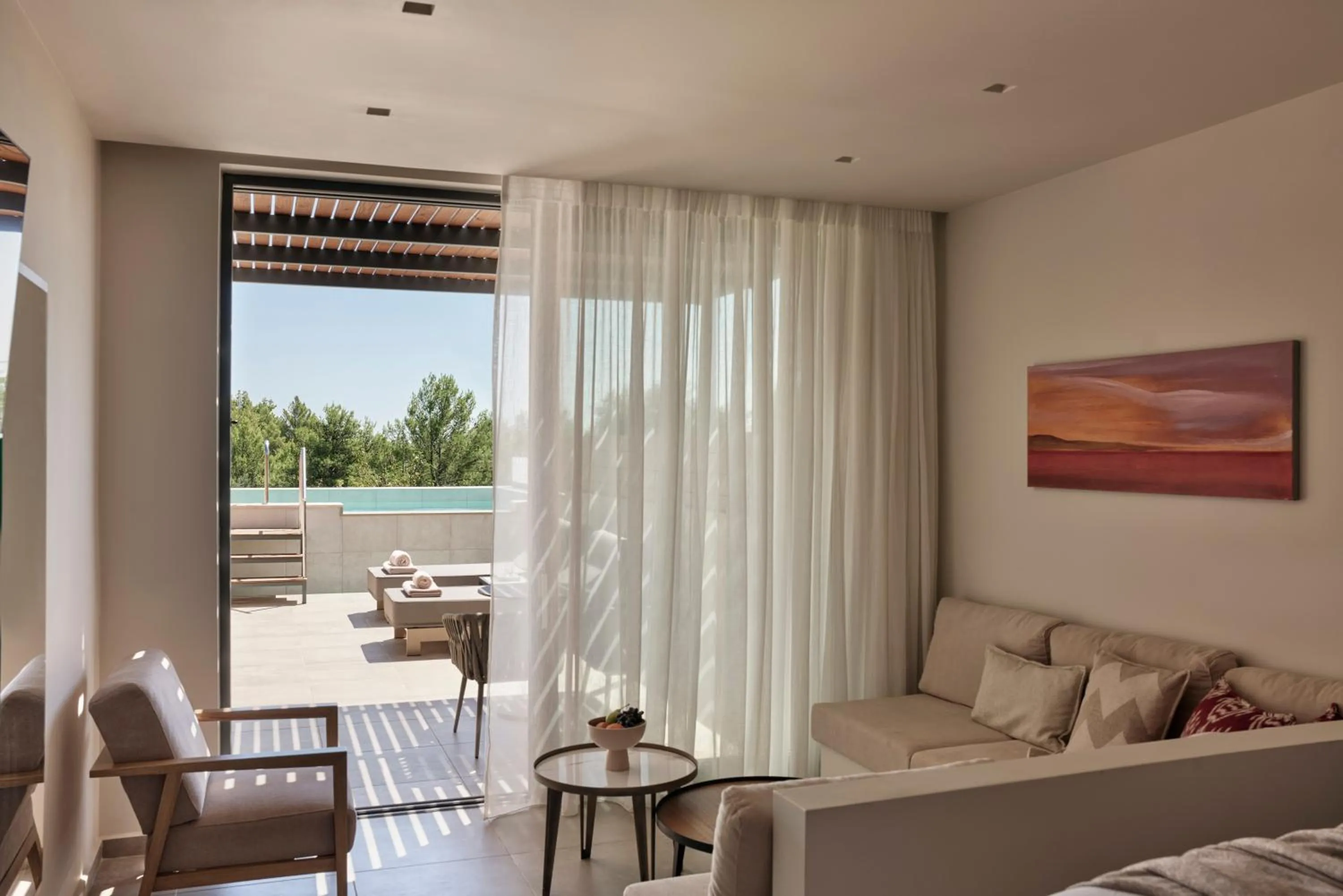 Bedroom in Celestial All Suites