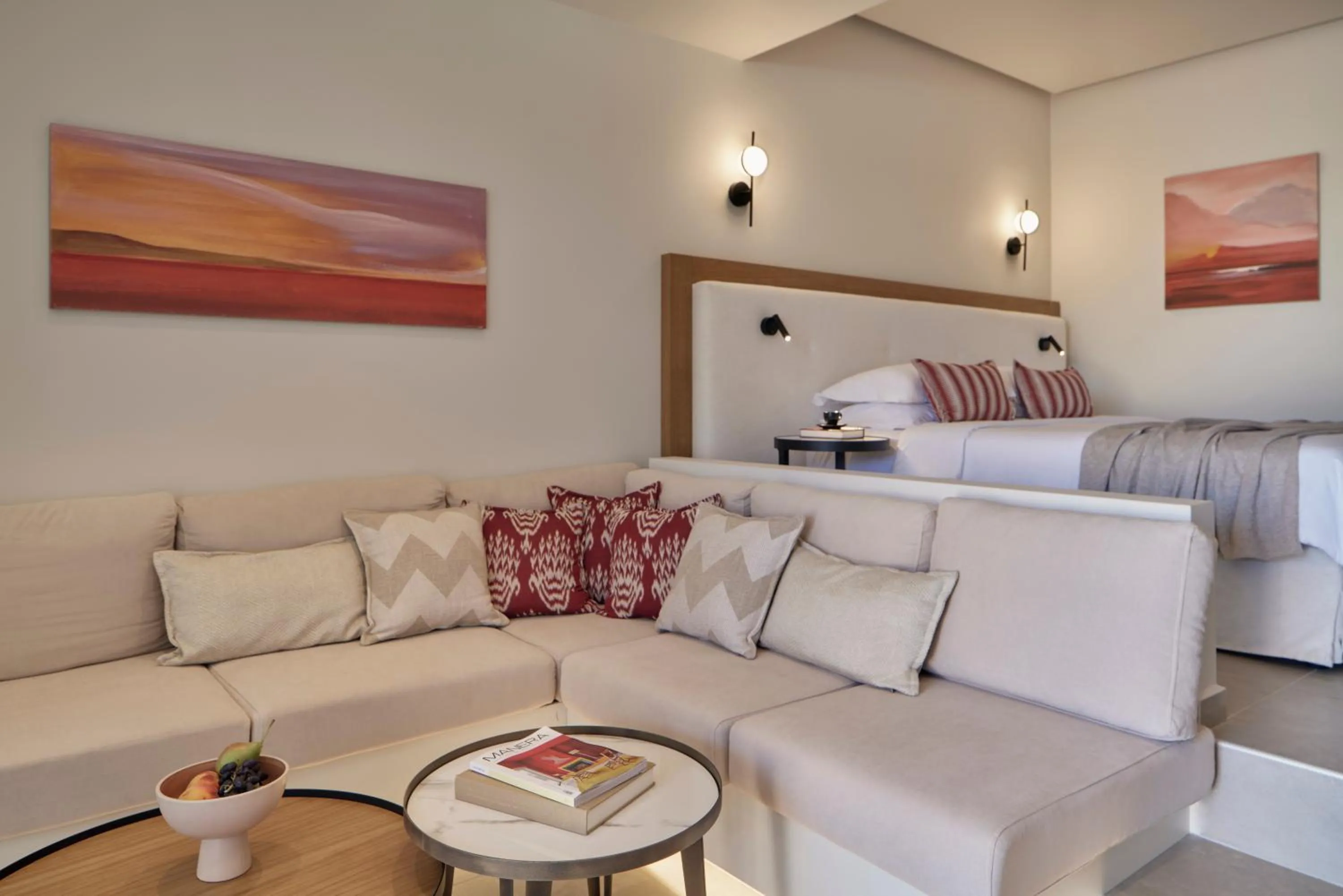 Bedroom in Celestial All Suites