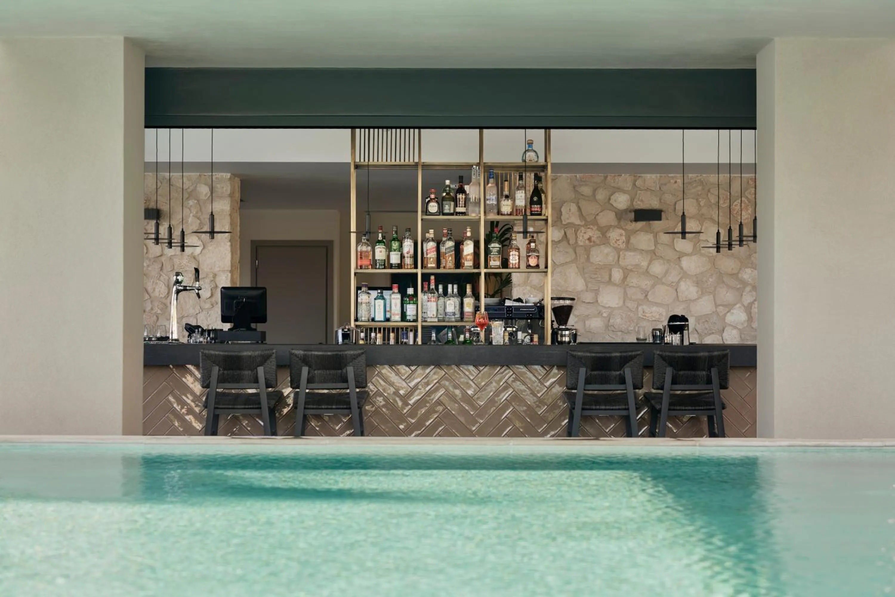 Swimming pool in Celestial All Suites