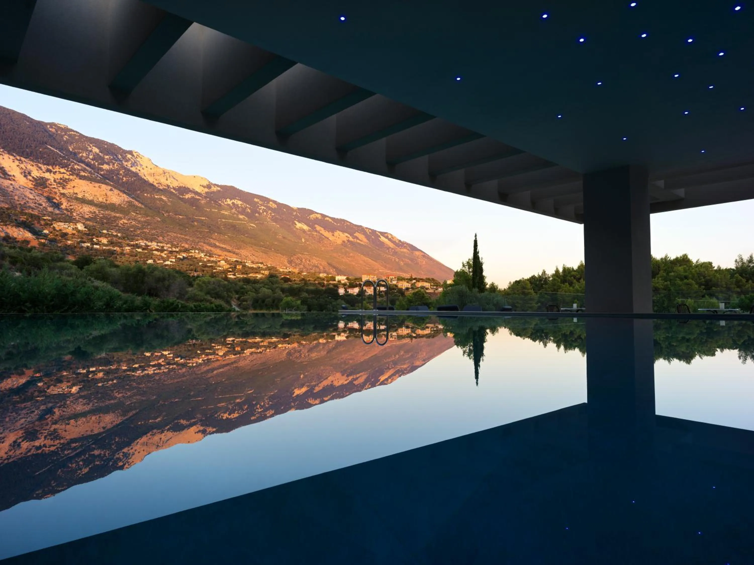 Swimming pool in Celestial All Suites