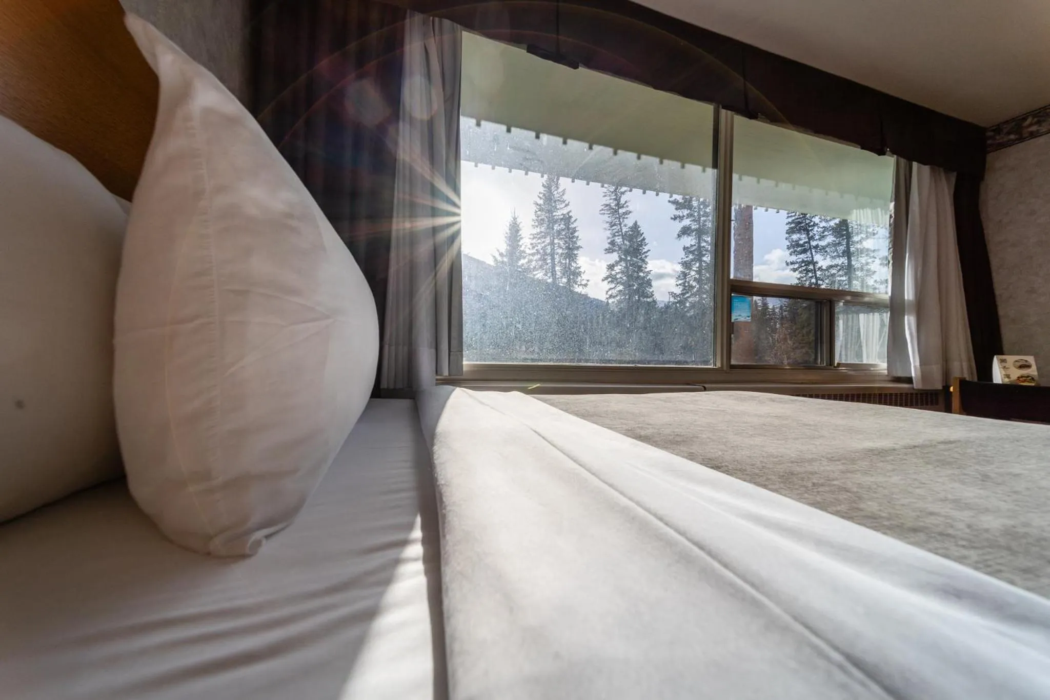 Bed in Bow View Lodge