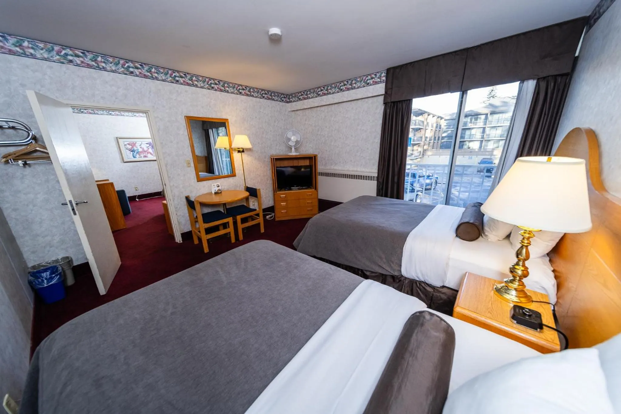 Bed in Bow View Lodge