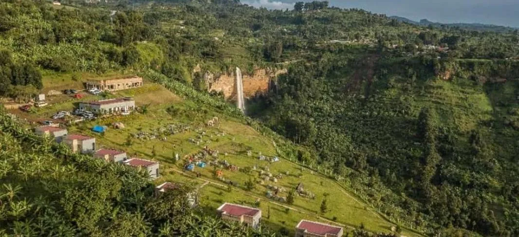 Bird's eye view in Sipi Valley Resort