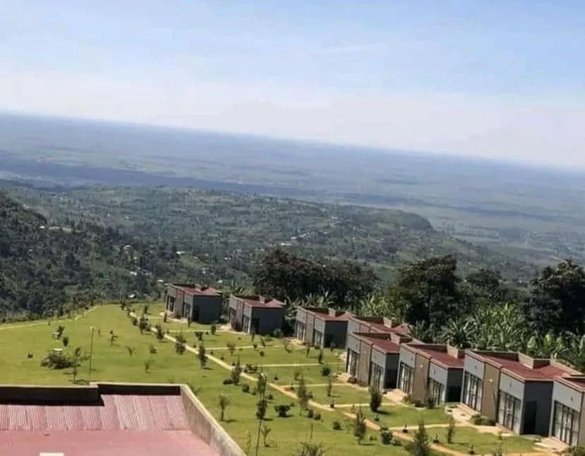 Bird's eye view in Sipi Valley Resort