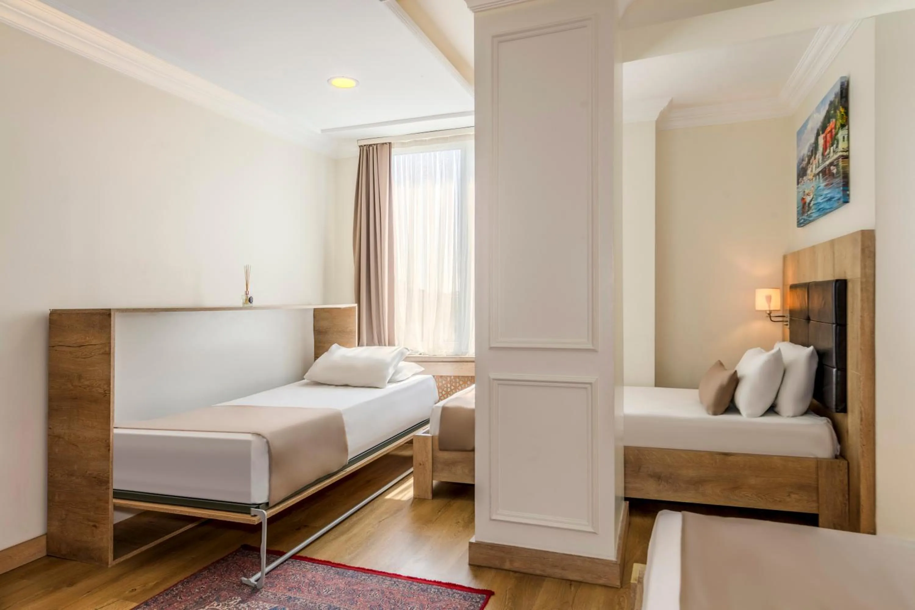 Bed in Istanbul Old City Topkapi Porta Romanos Hotel Ottoman Heritage