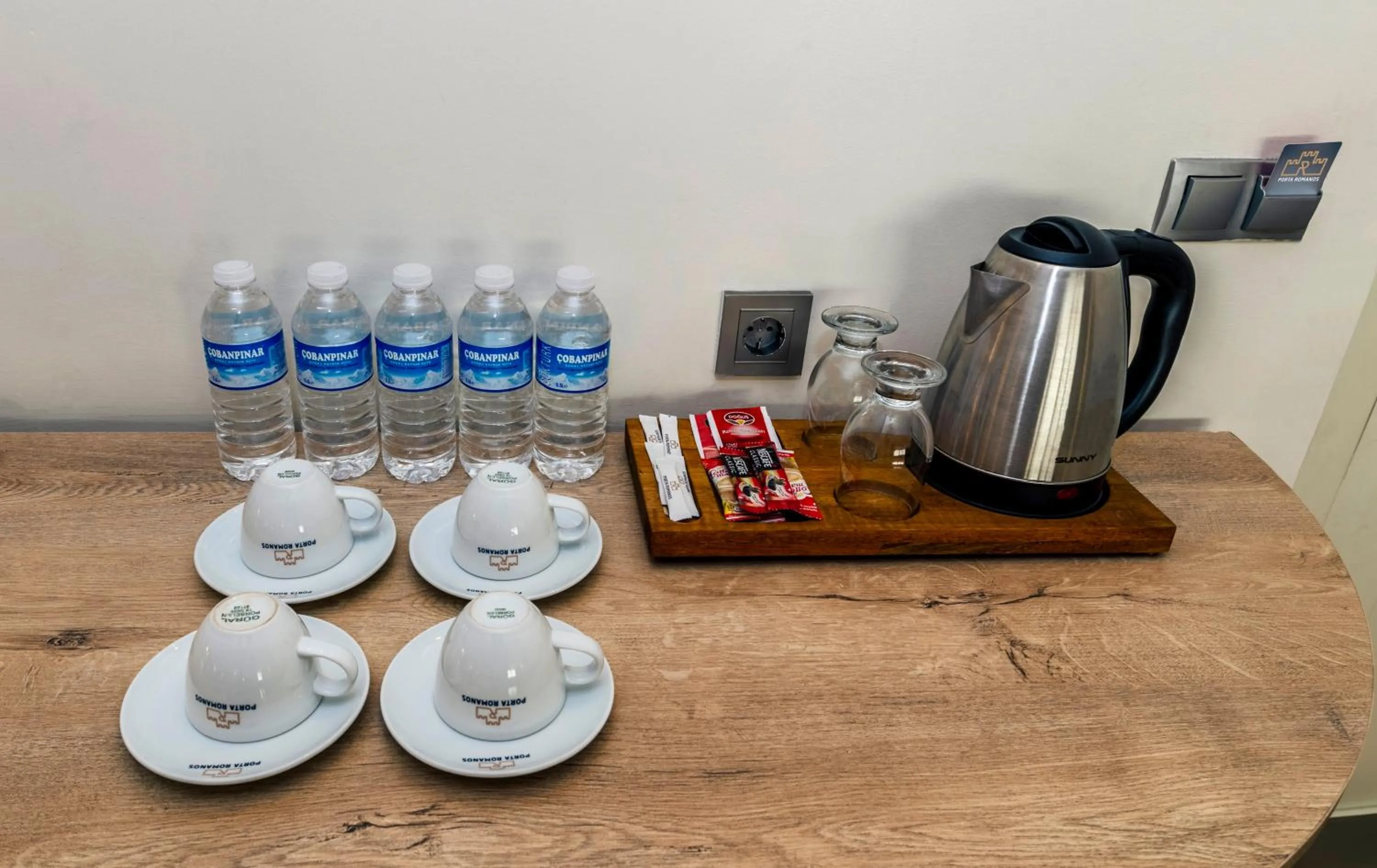 Coffee/tea facilities in Istanbul Old City Topkapi Porta Romanos Hotel Ottoman Heritage