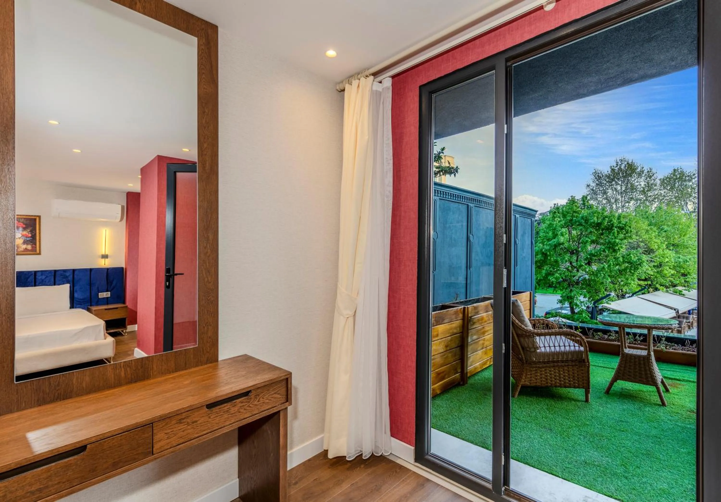 Balcony/Terrace in Istanbul Old City Topkapi Porta Romanos Hotel Ottoman Heritage