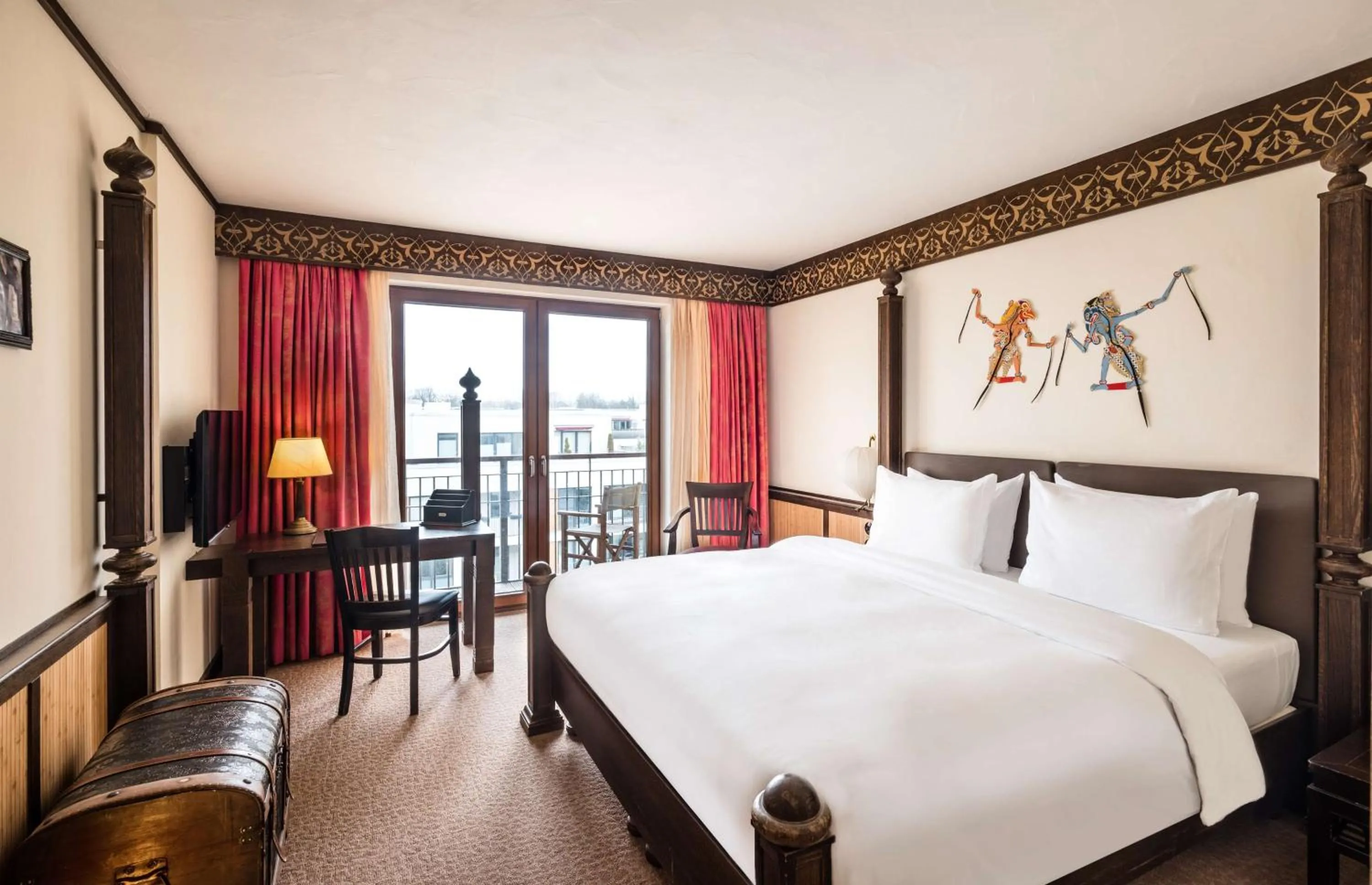 Bedroom, Bed in Park-Hotel Hagenbeck