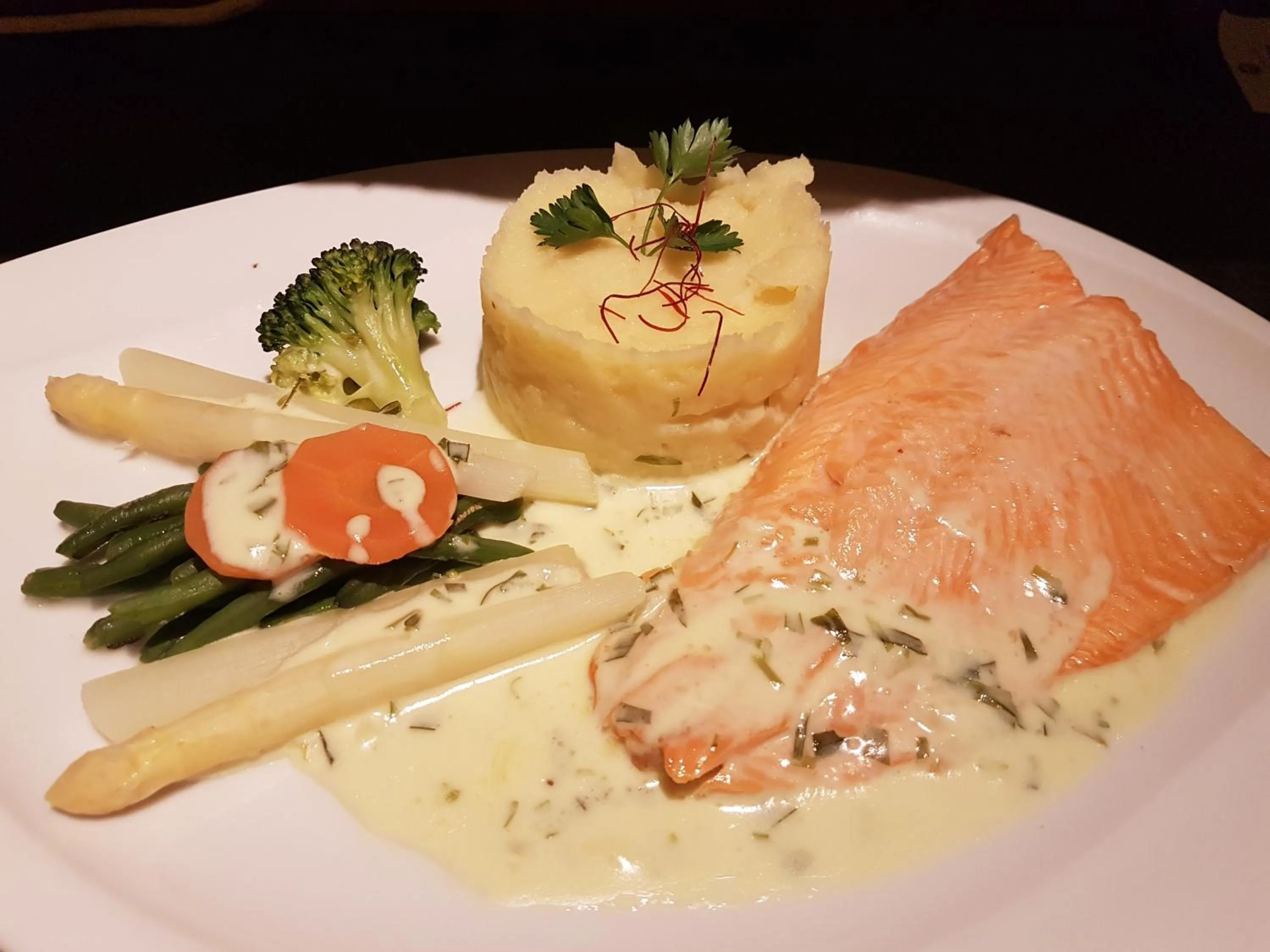 Food close-up in Waldhotel Kurfürst