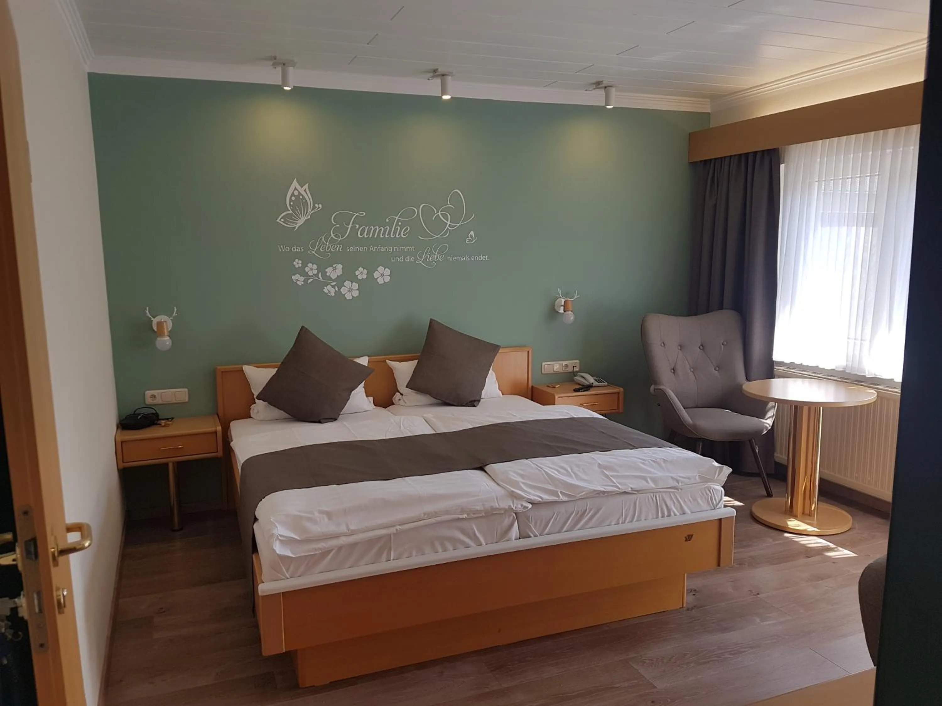 Photo of the whole room, Bed in Waldhotel Kurfürst
