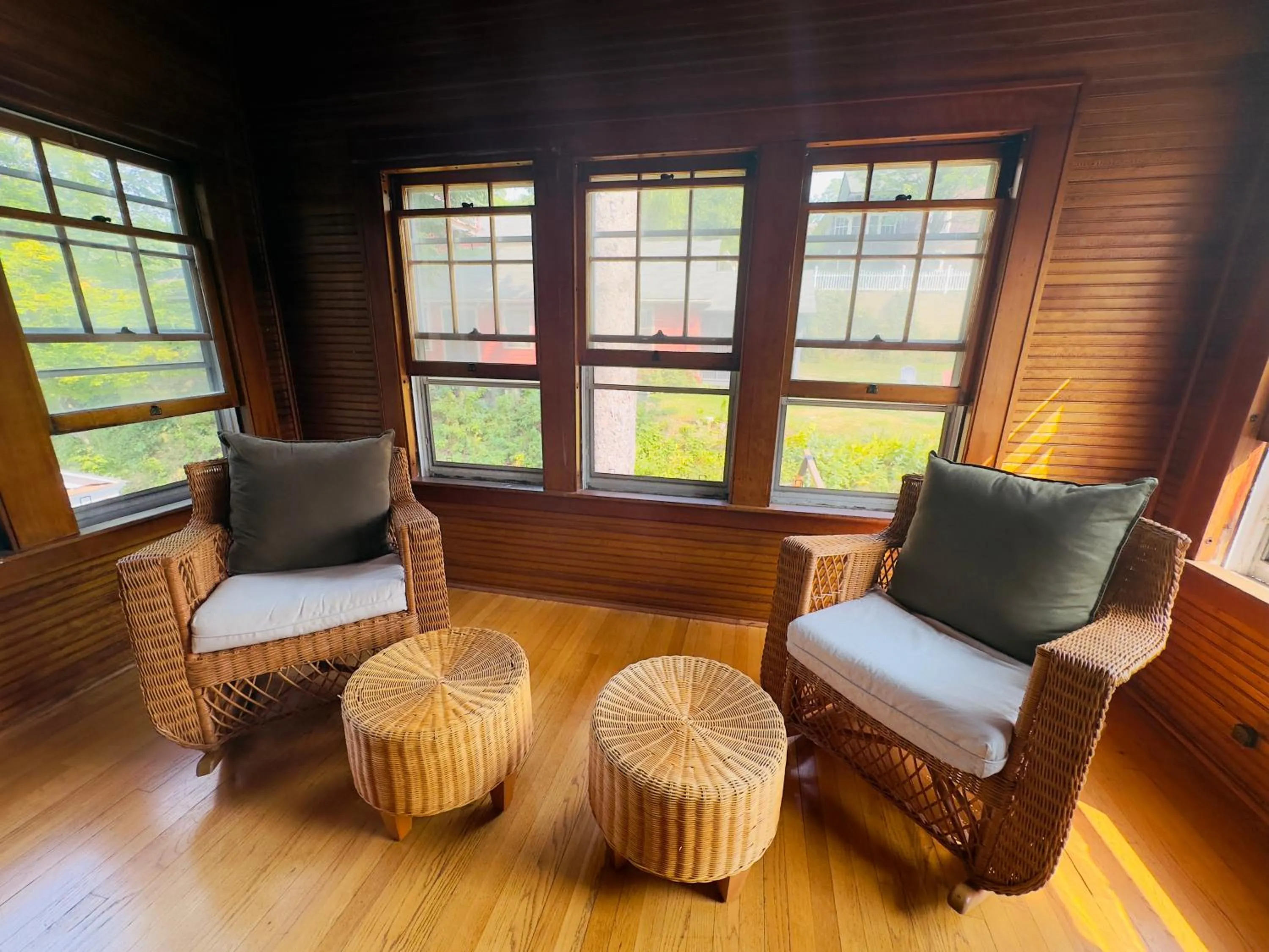 Patio in Franklin Manor Bed and Breakfast
