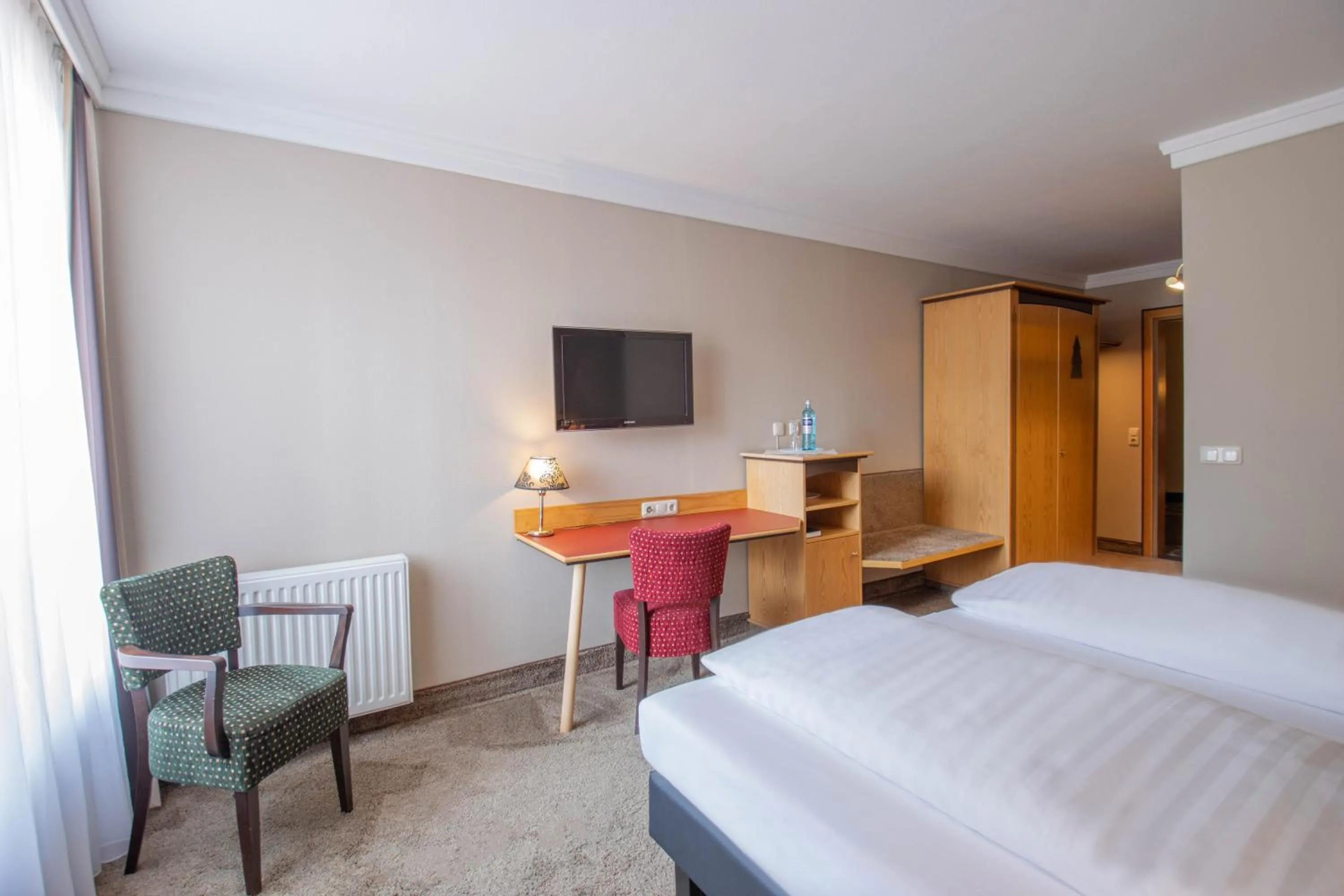 Photo of the whole room, Bed in Hotel Tanne Ilmenau