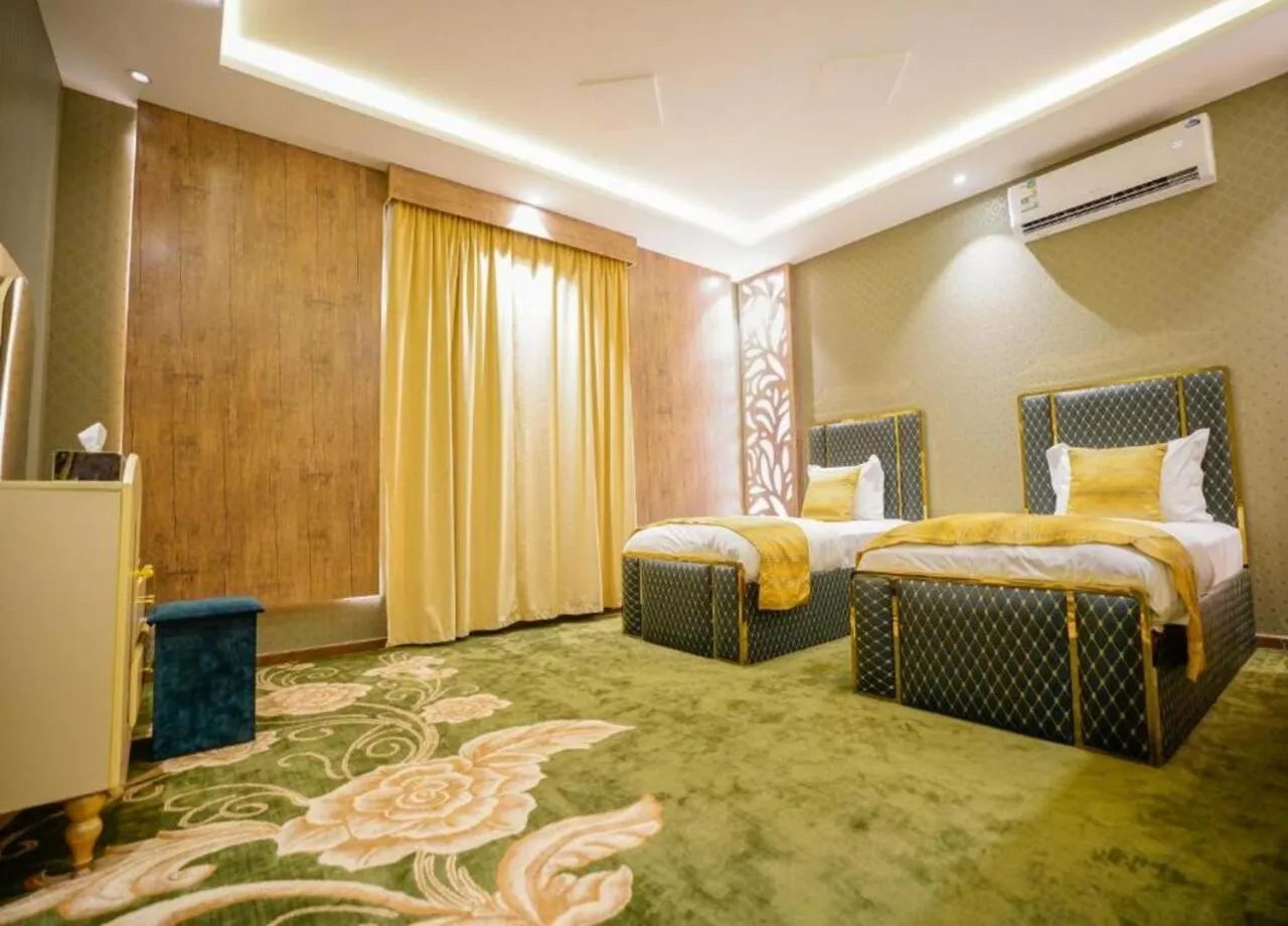 Bed in لامبرت للشقق المخدومة