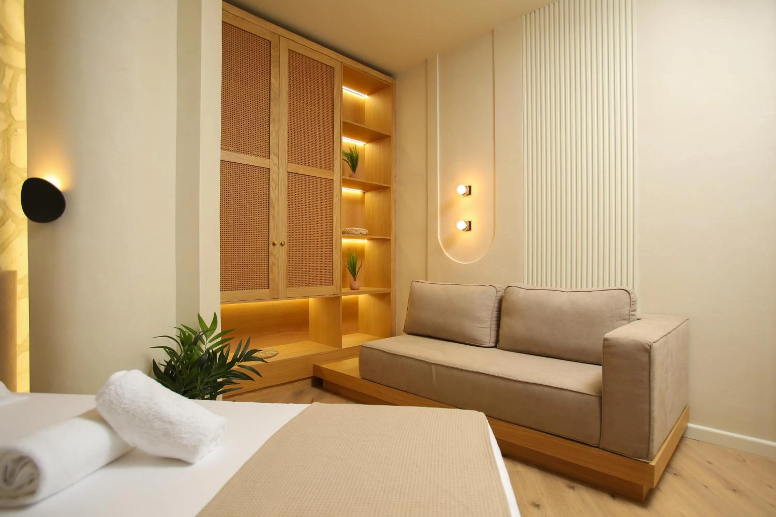 Bed in Hotel Brooklyn Vlore