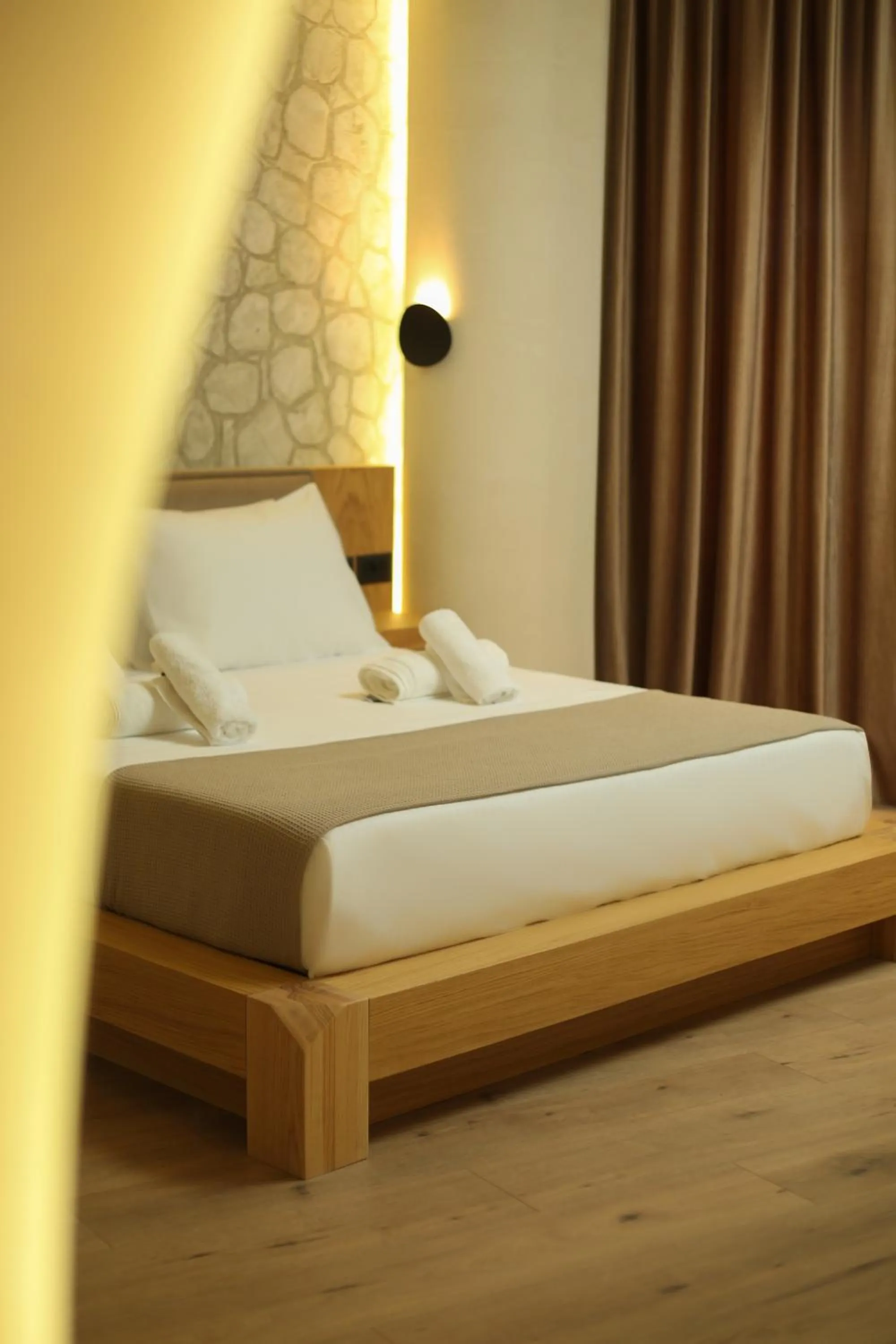 Bed in Hotel Brooklyn Vlore