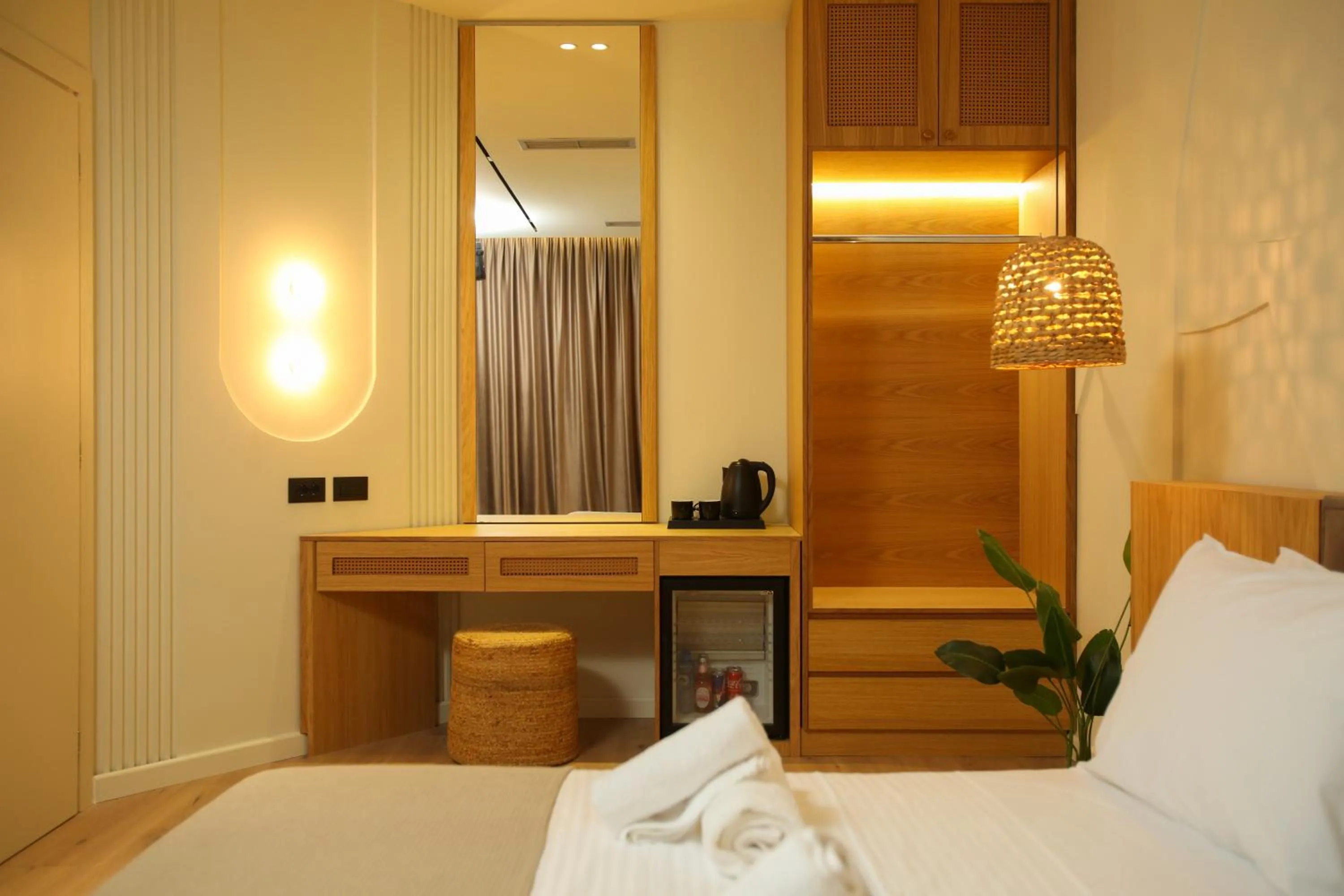 Bed in Hotel Brooklyn Vlore