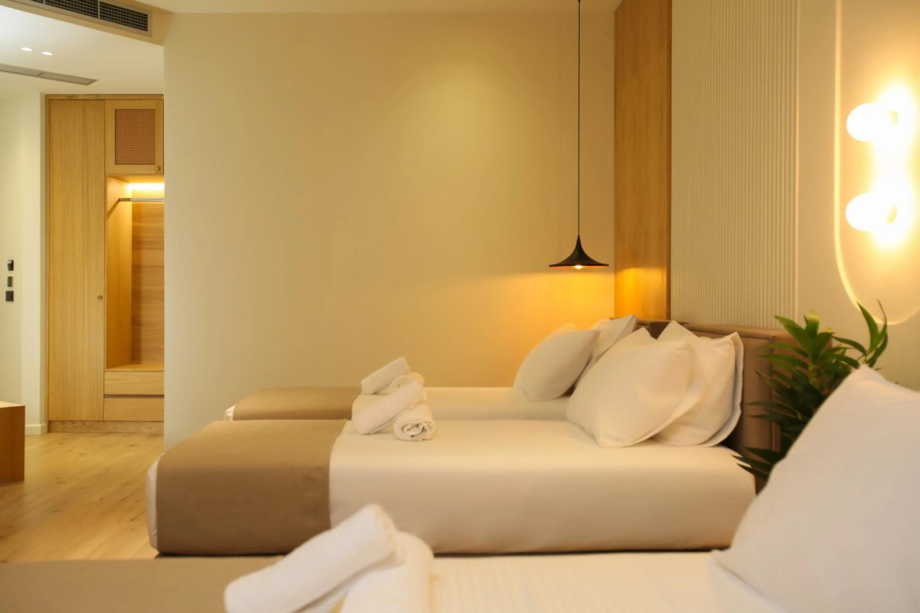 Bed in Hotel Brooklyn Vlore