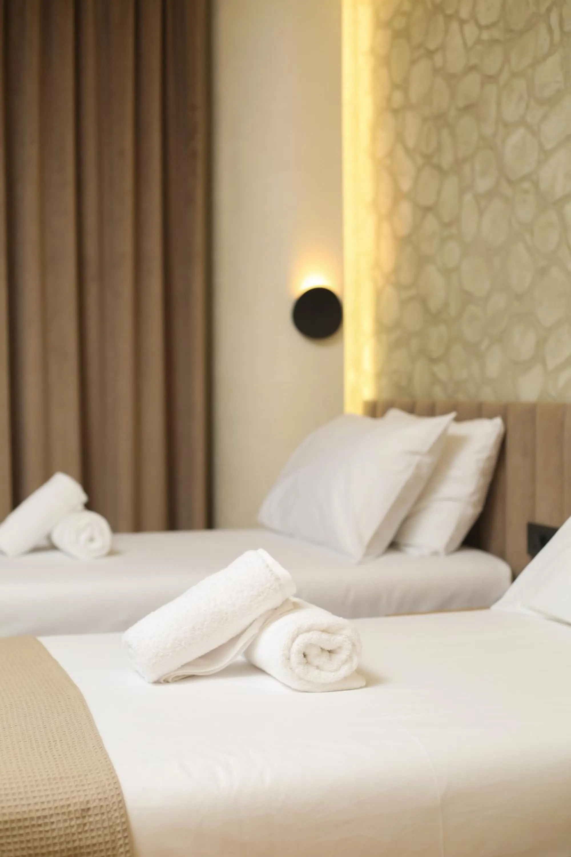 Bed in Hotel Brooklyn Vlore