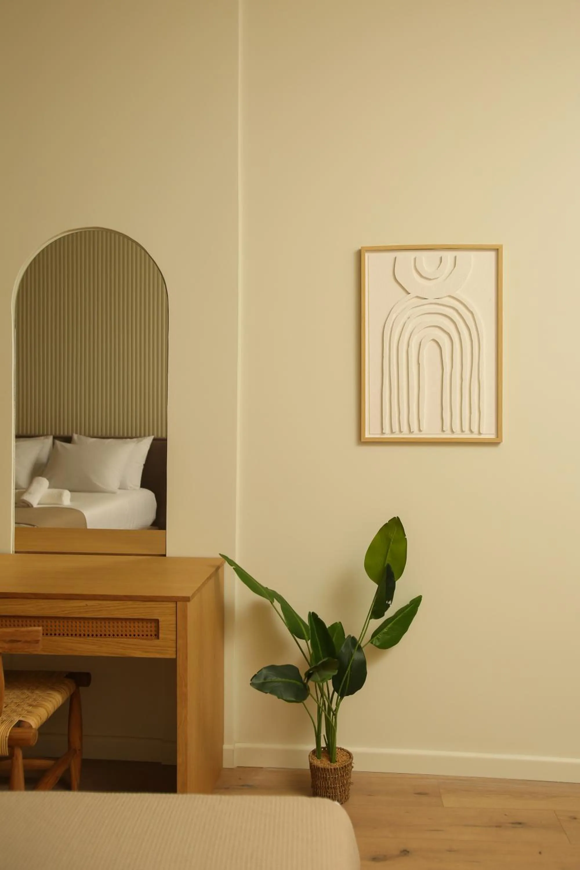 Bed in Hotel Brooklyn Vlore