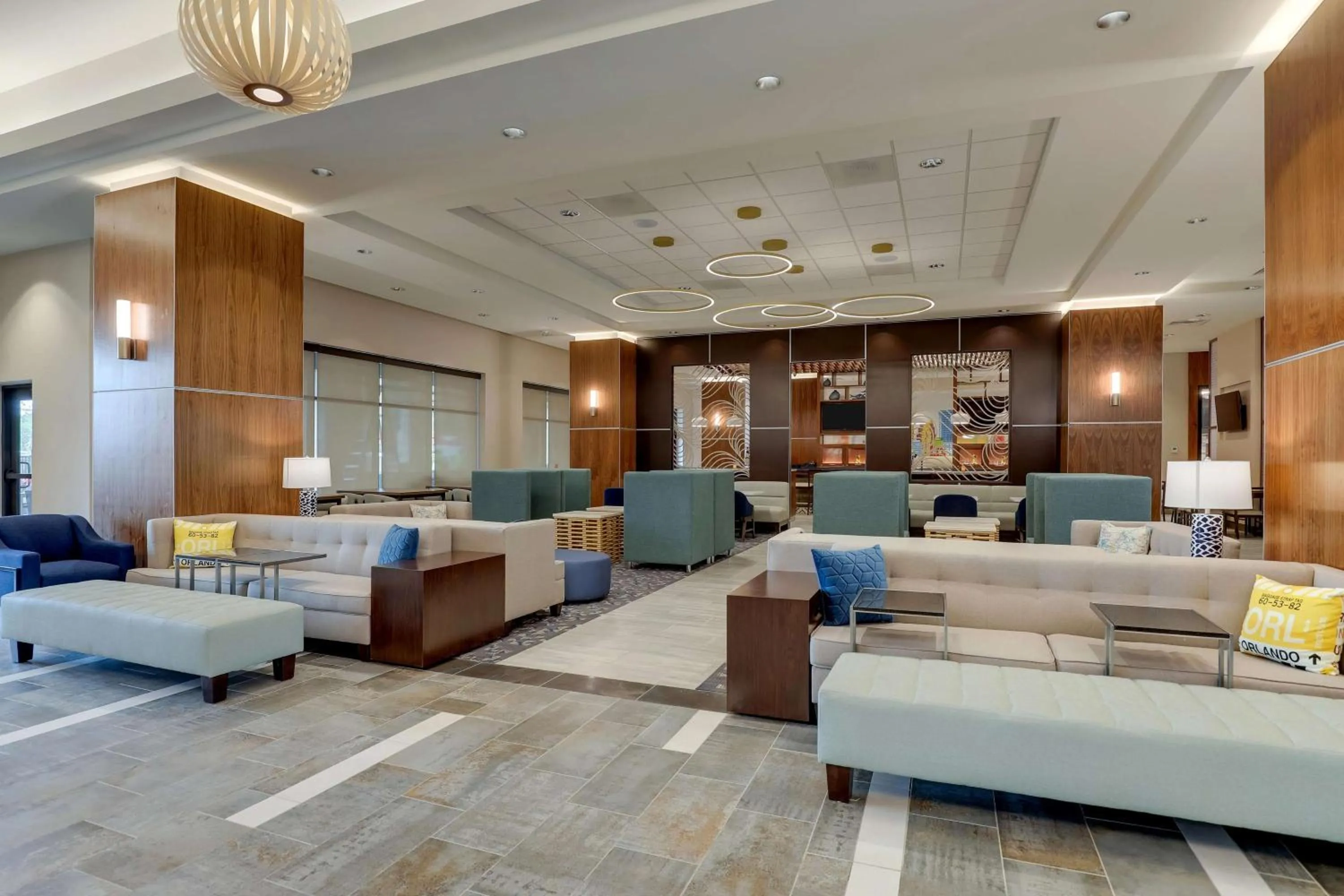 Lobby or reception in Drury Plaza Hotel Orlando - Disney Springs Area
