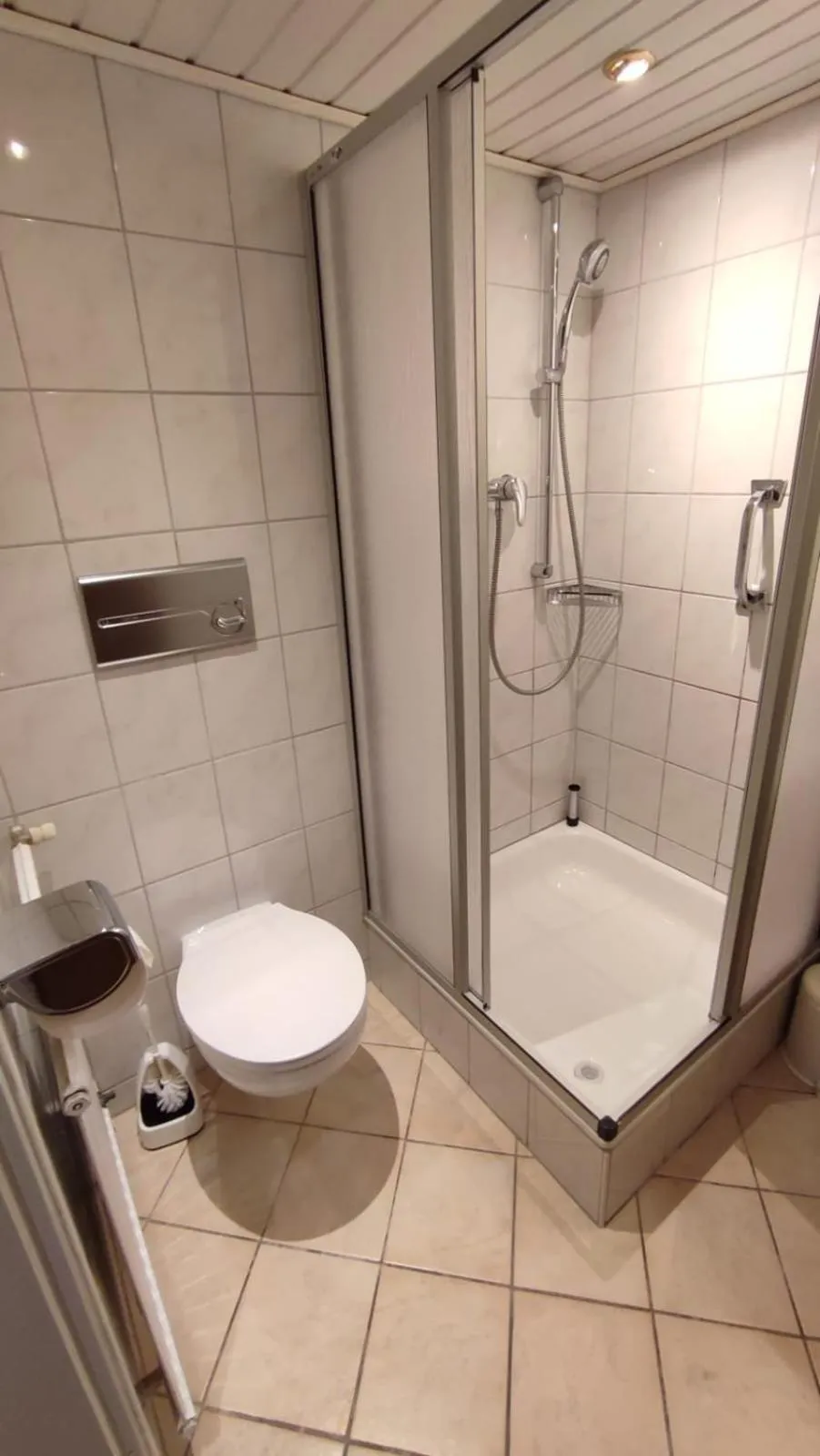 Shower in Hotel Freihof