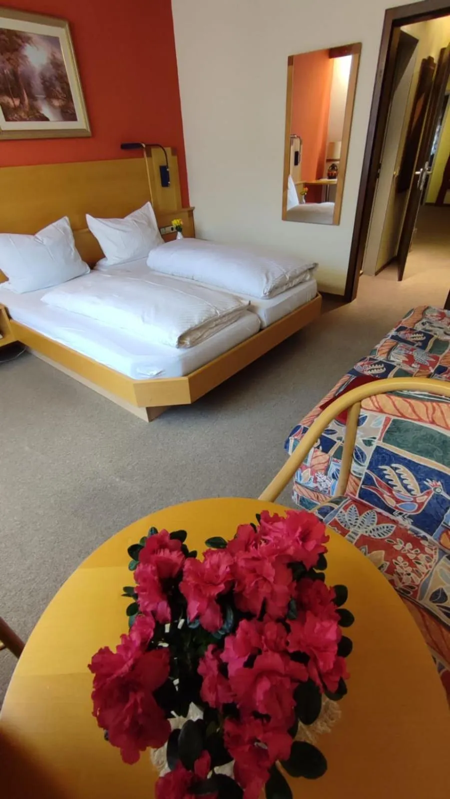 Bed in Hotel Freihof