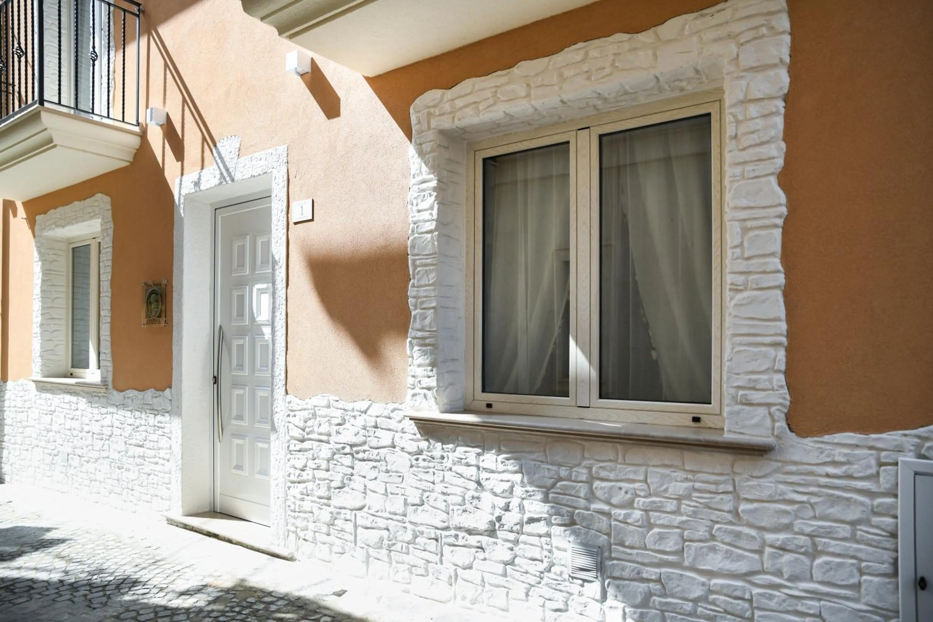 Facade/entrance in ATHENA