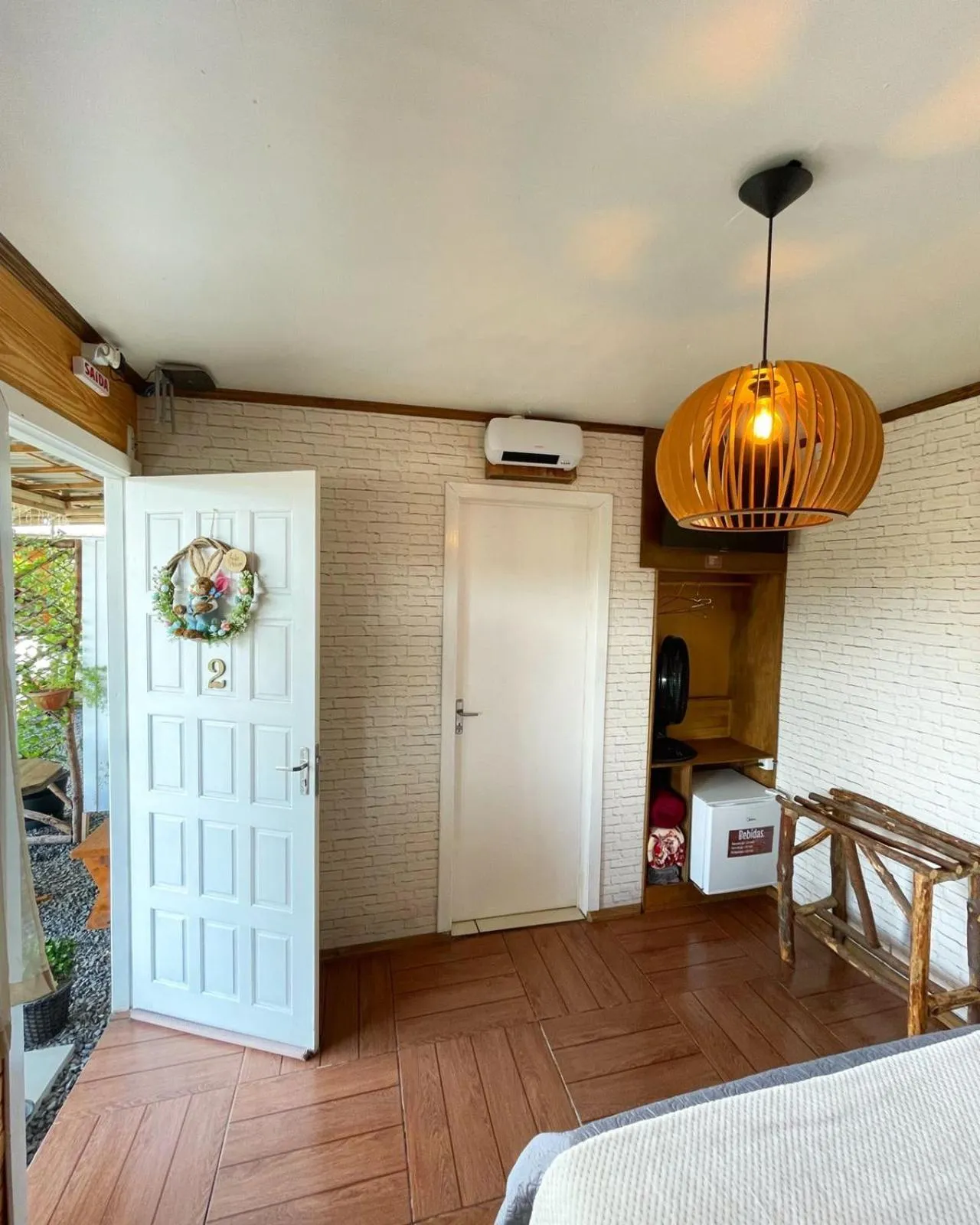 Bed in Hospedagem Souza