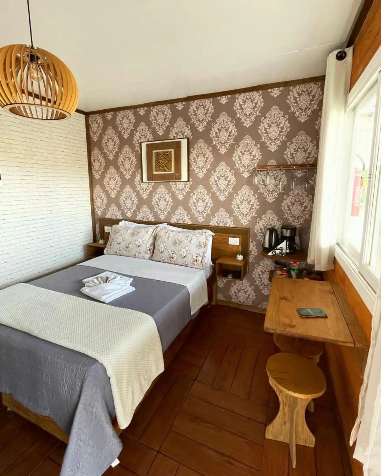 Bed in Hospedagem Souza