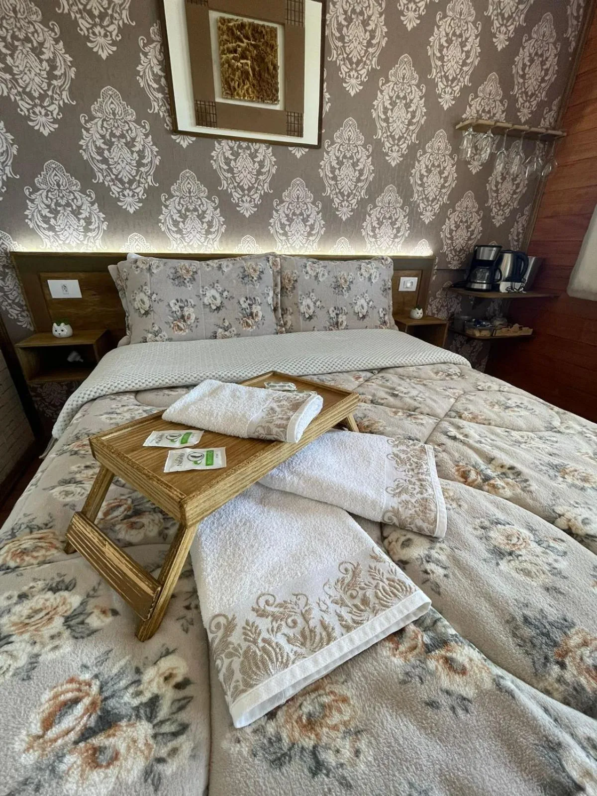 Bed in Hospedagem Souza