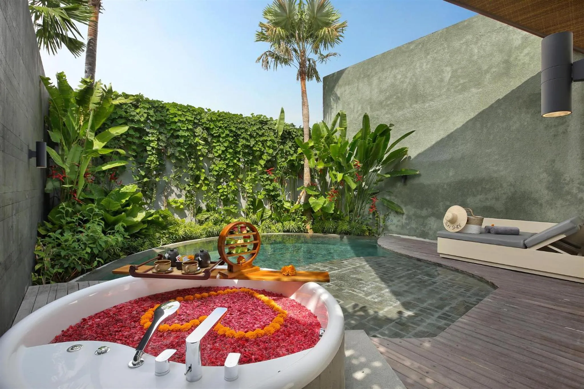 Swimming pool in Astera Resort & Spa Canggu by Ini Vie Hospitality