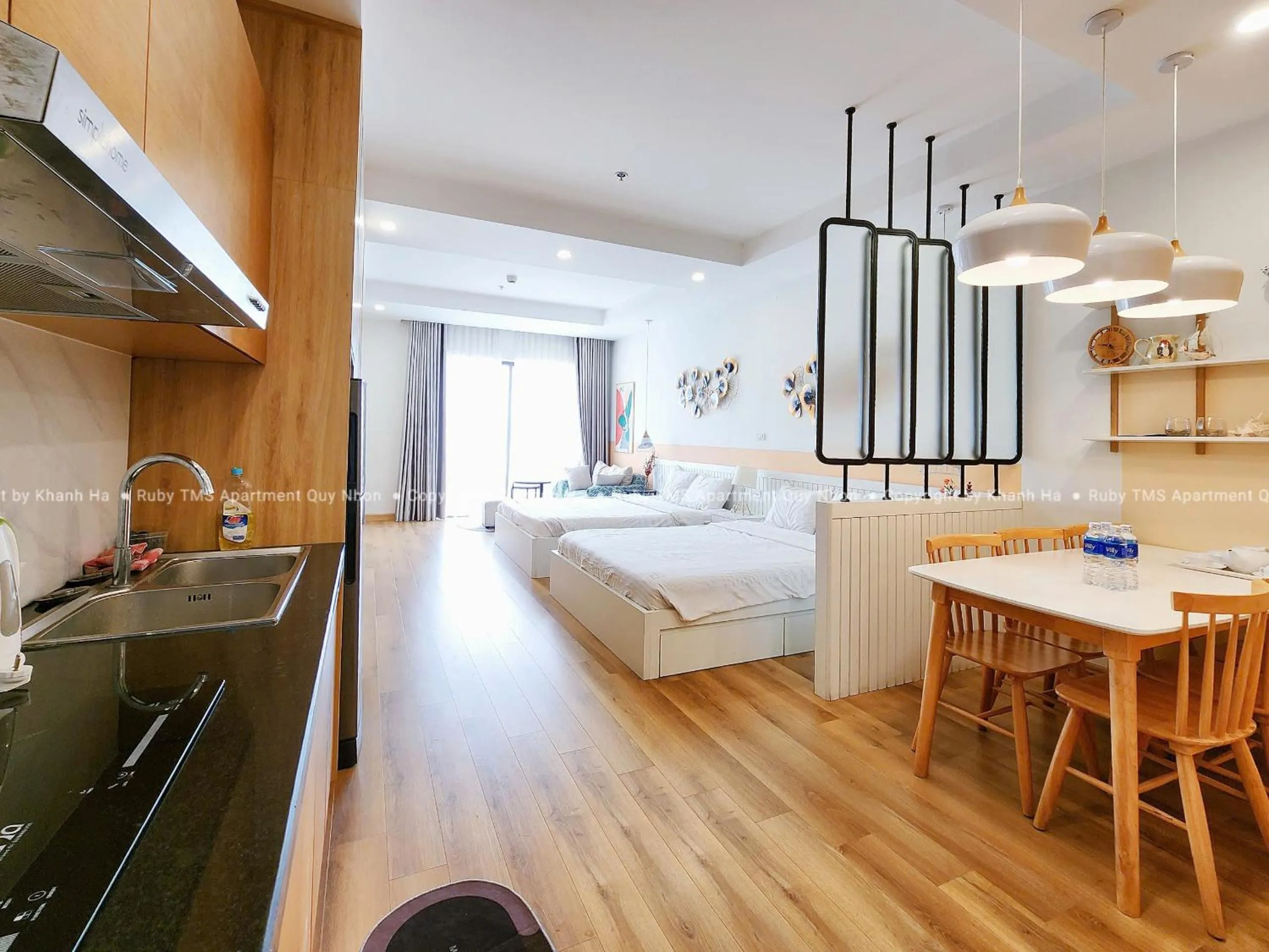 Bed in TMS Apartments Quy Nhơn