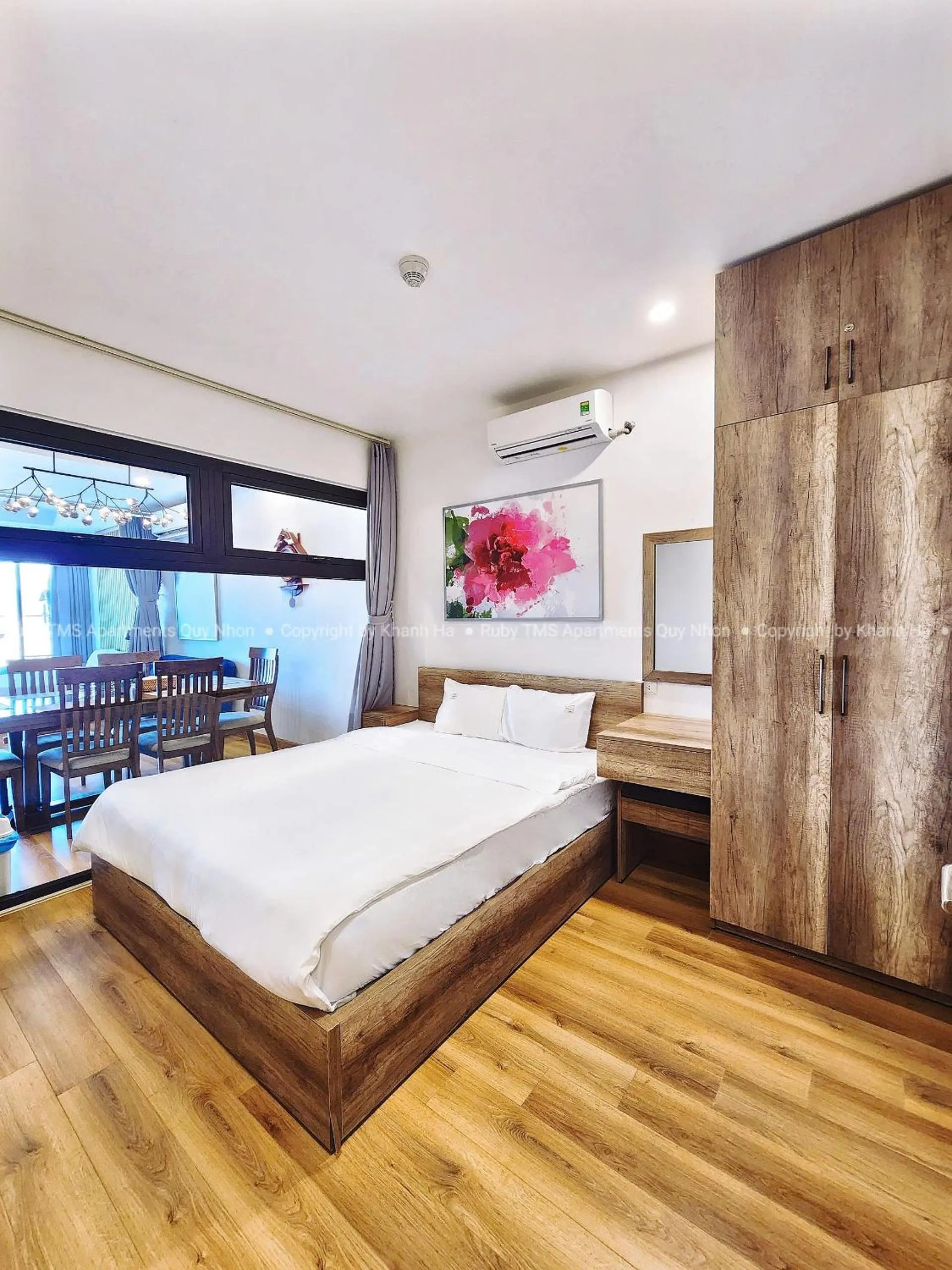 Bed in TMS Apartments Quy Nhơn