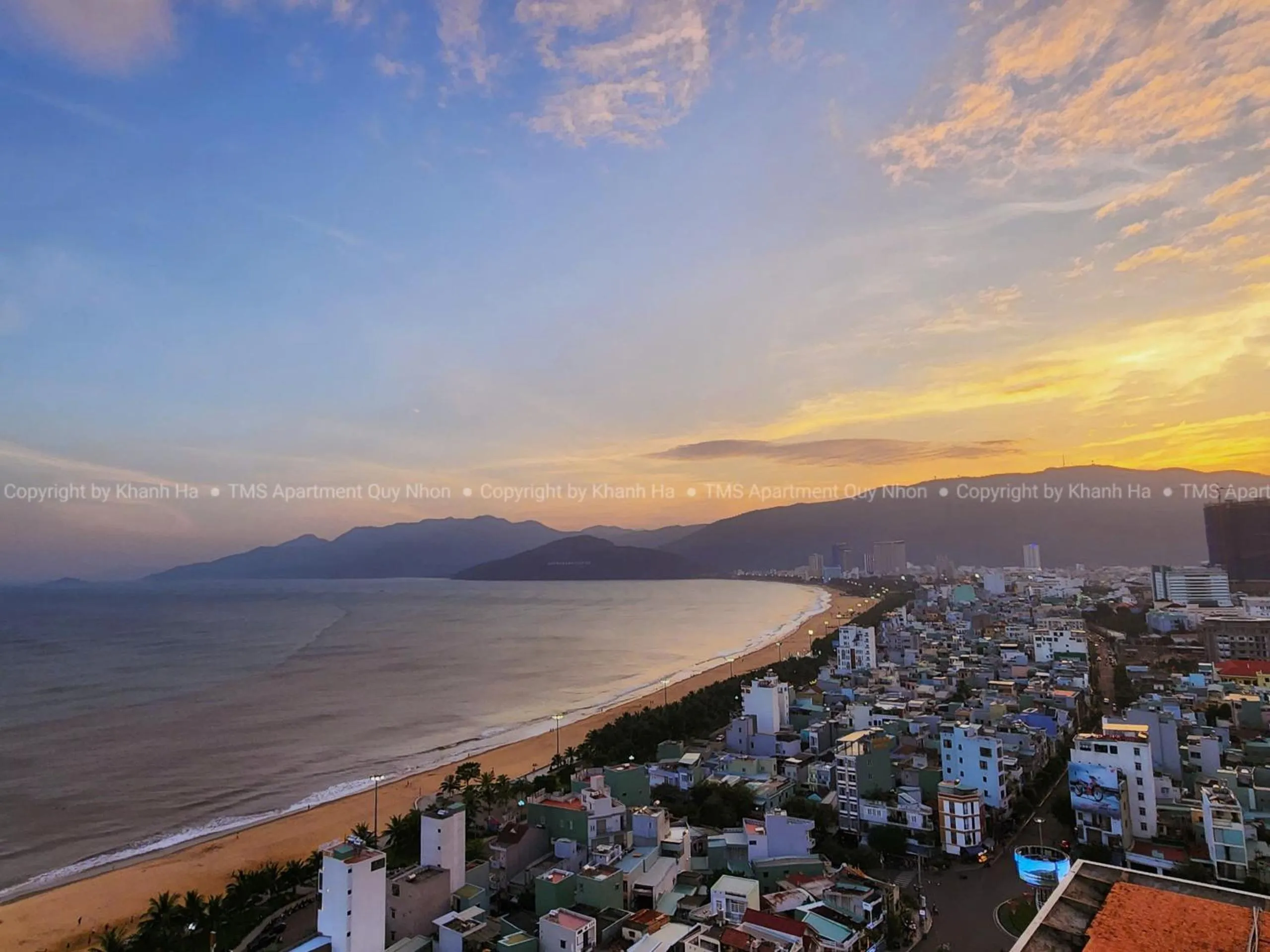 City view in TMS Apartments Quy Nhơn