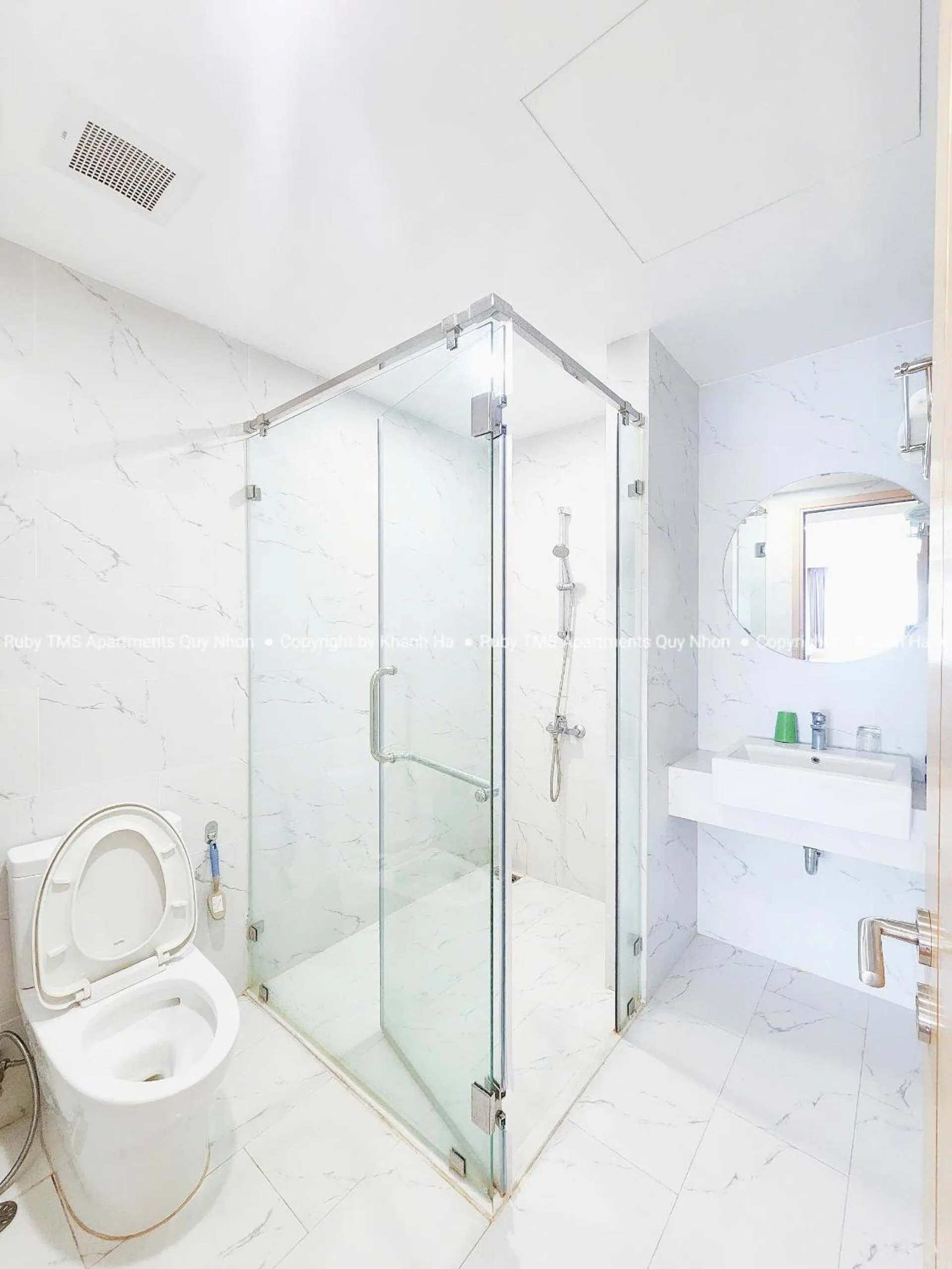 Shower in TMS Apartments Quy Nhơn