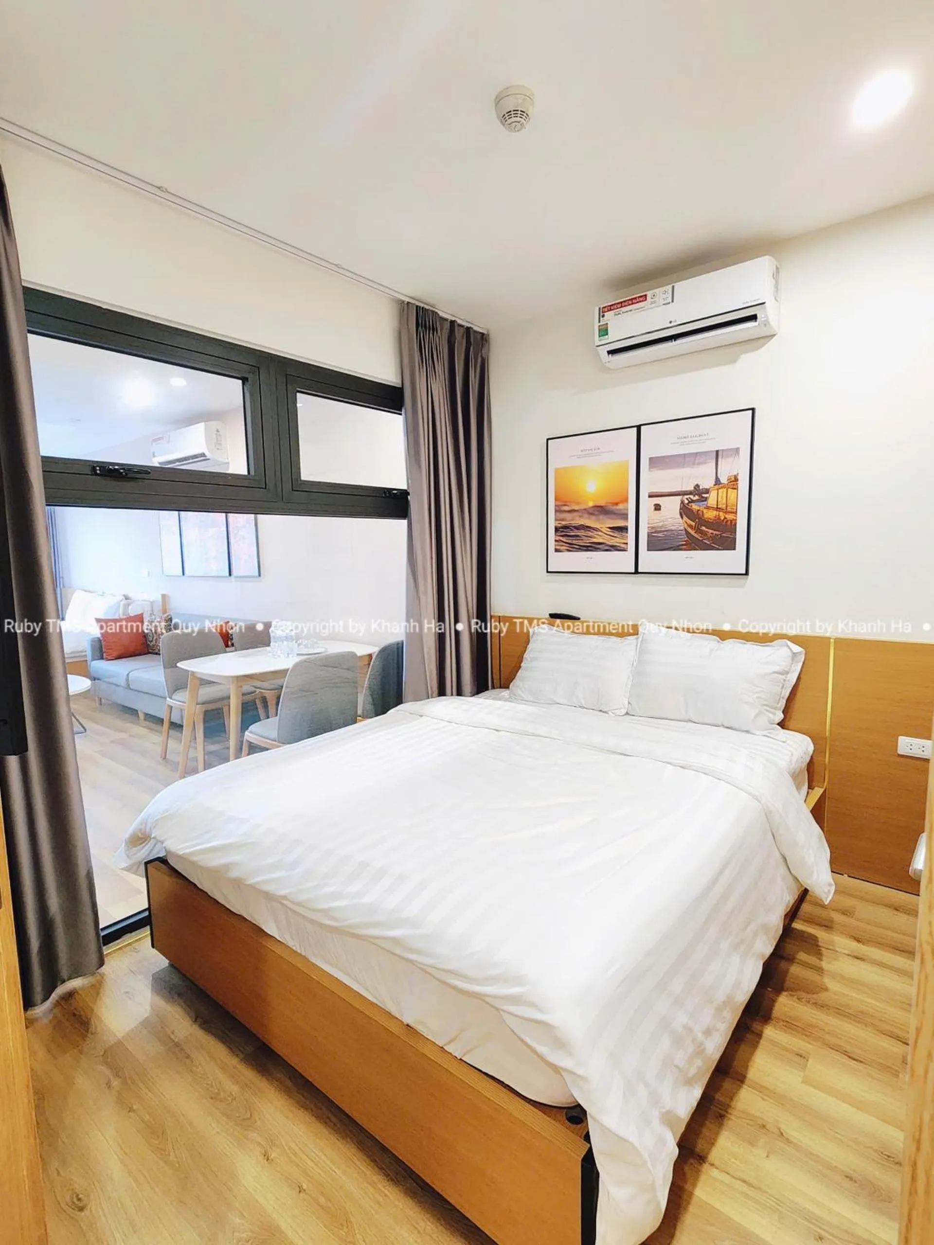 Bed in TMS Apartments Quy Nhơn