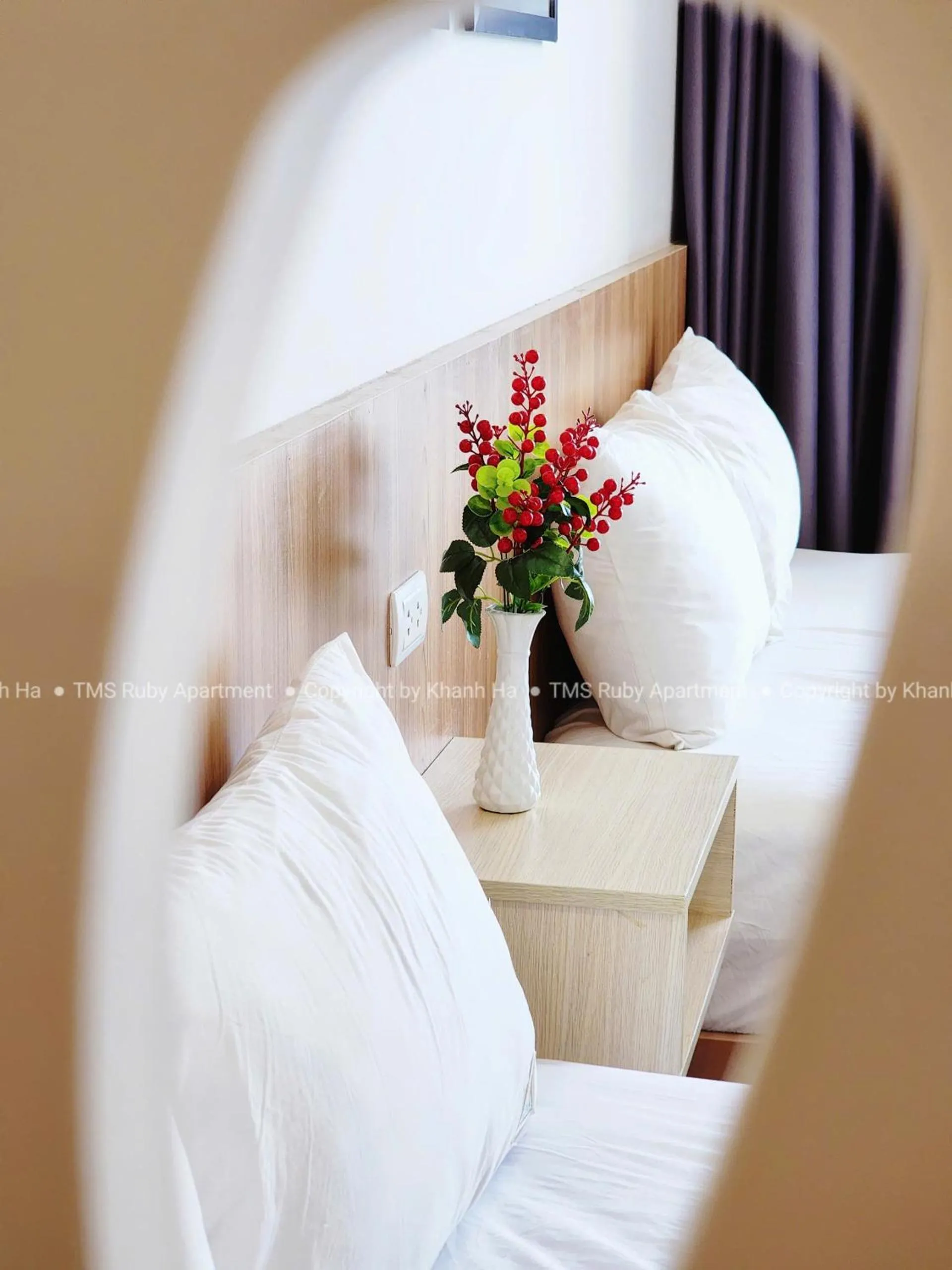 Bed in TMS Apartments Quy Nhơn