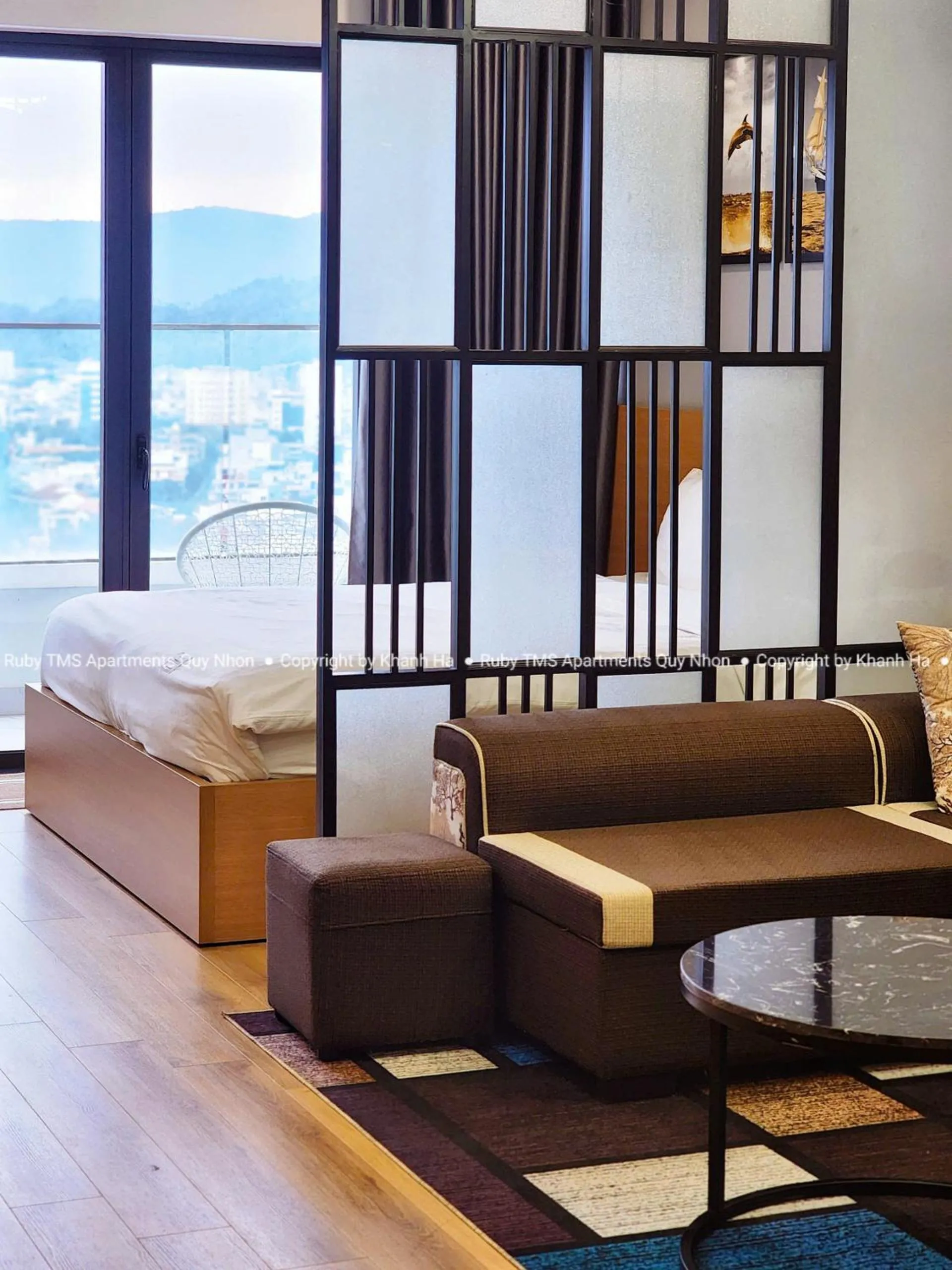 Bed in TMS Apartments Quy Nhơn