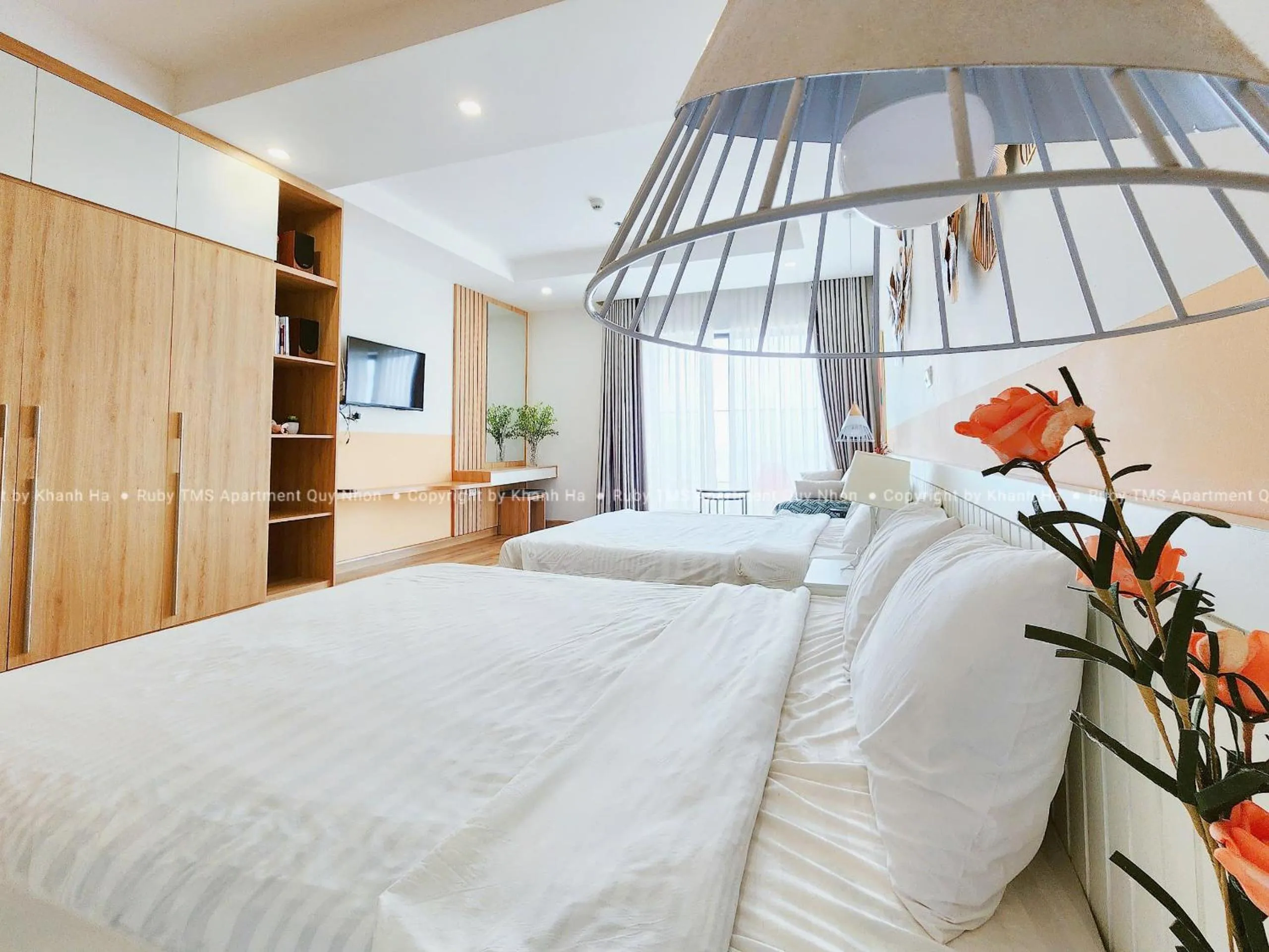 Bed in TMS Apartments Quy Nhơn