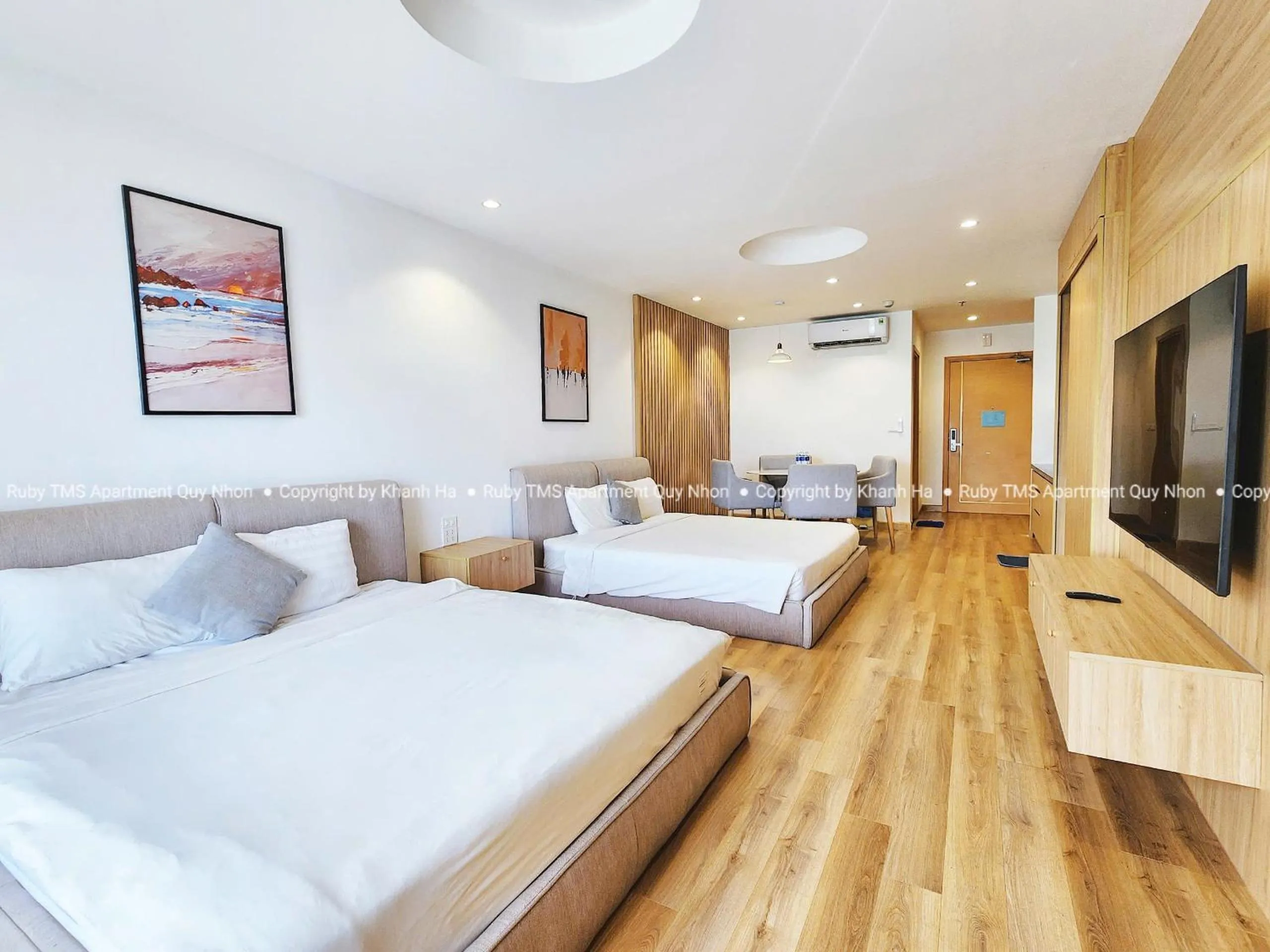 Bed in TMS Apartments Quy Nhơn