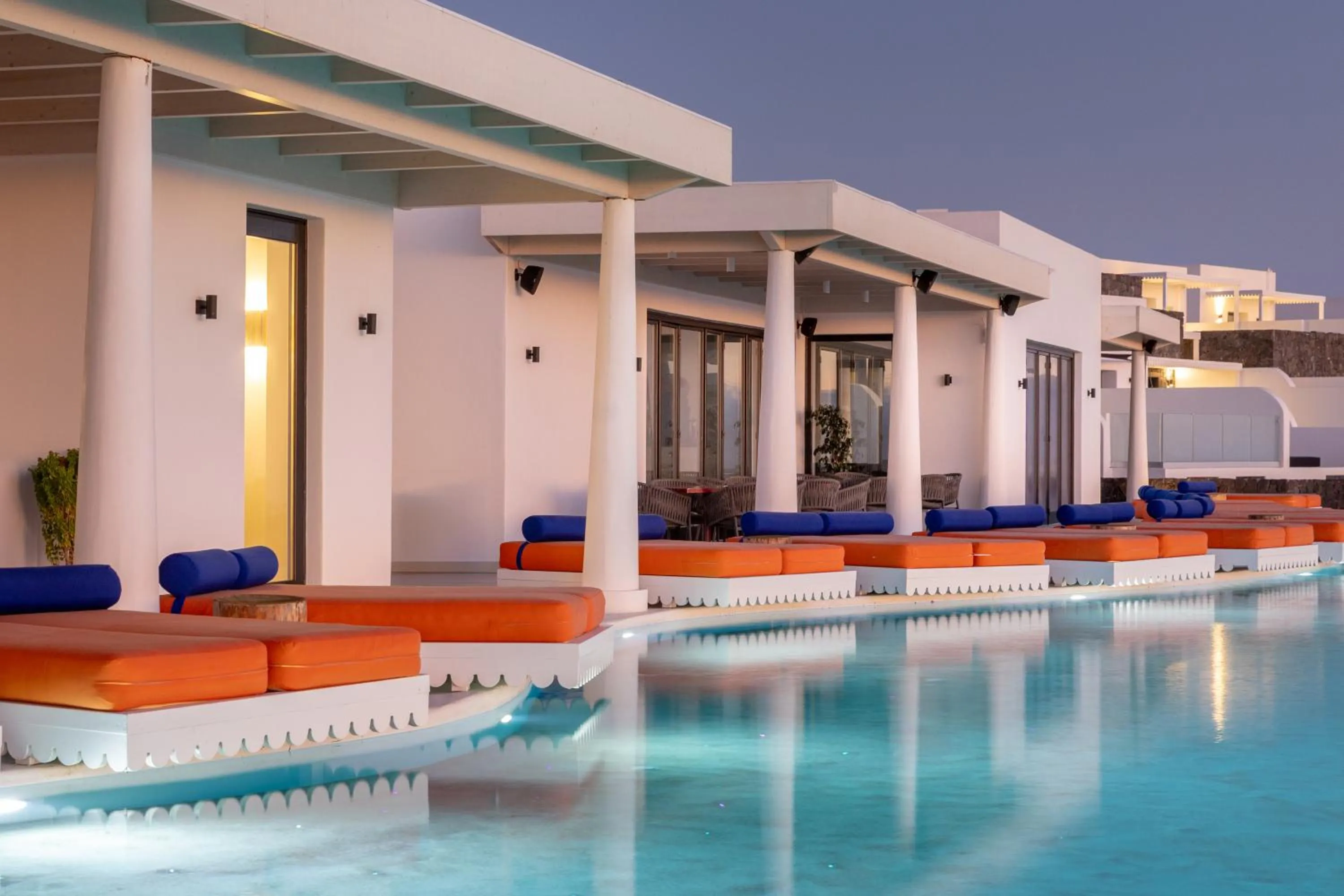 Pool view in Cresanto Luxury Suites