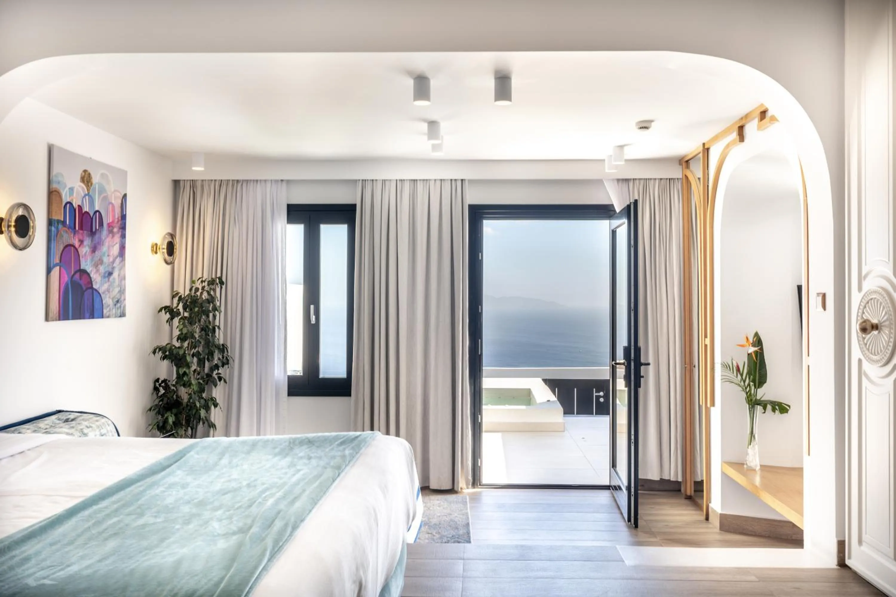 Bedroom, Bed in Cresanto Luxury Suites