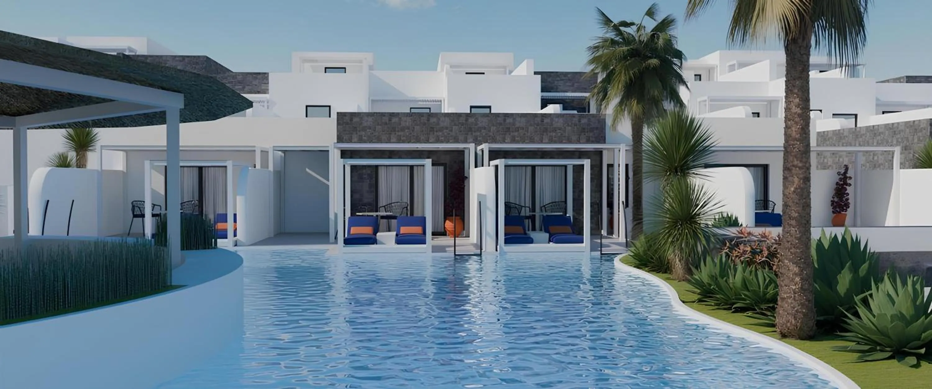 Swimming pool in Cresanto Luxury Suites