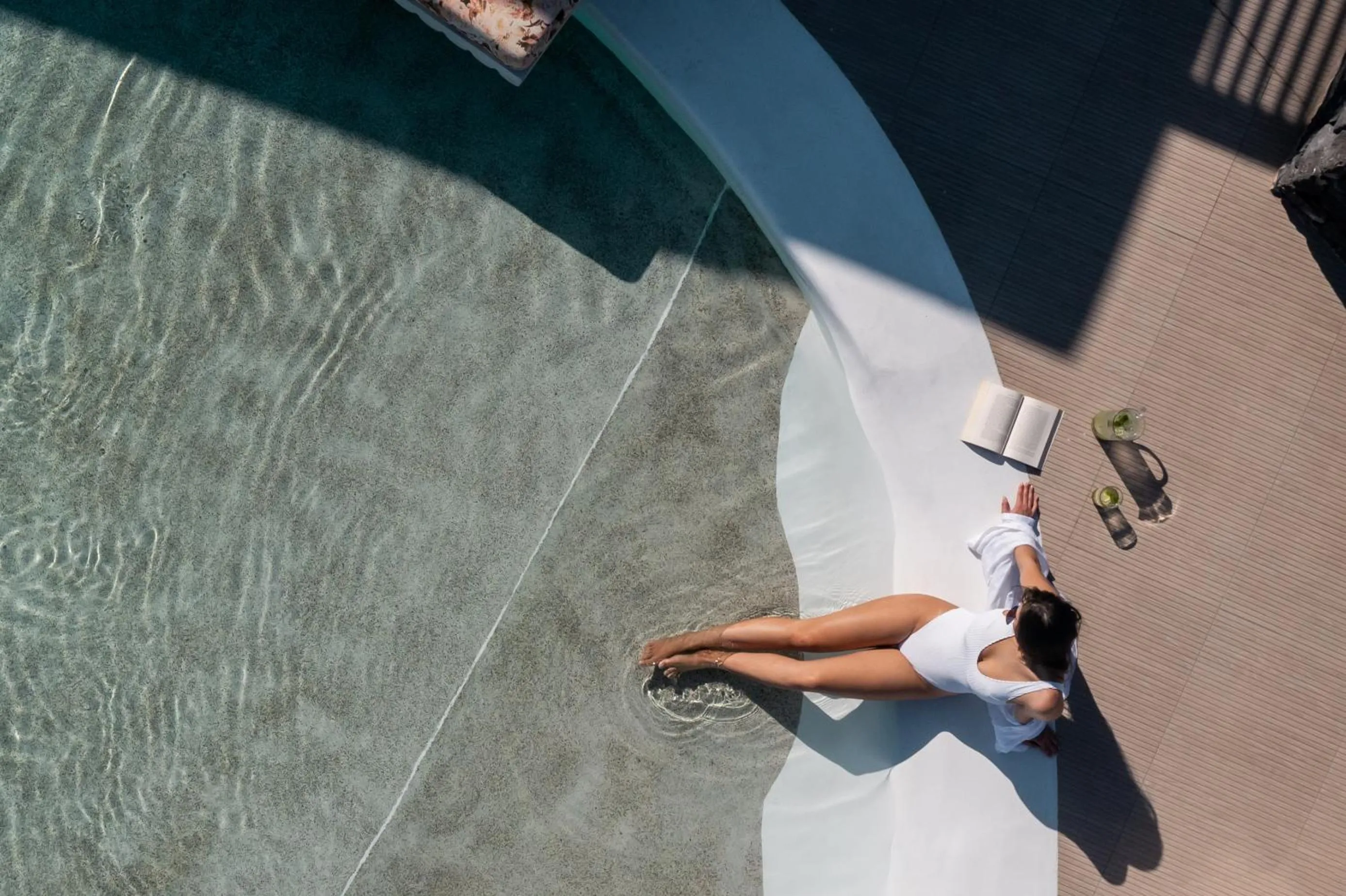 Swimming pool in Cresanto Luxury Suites