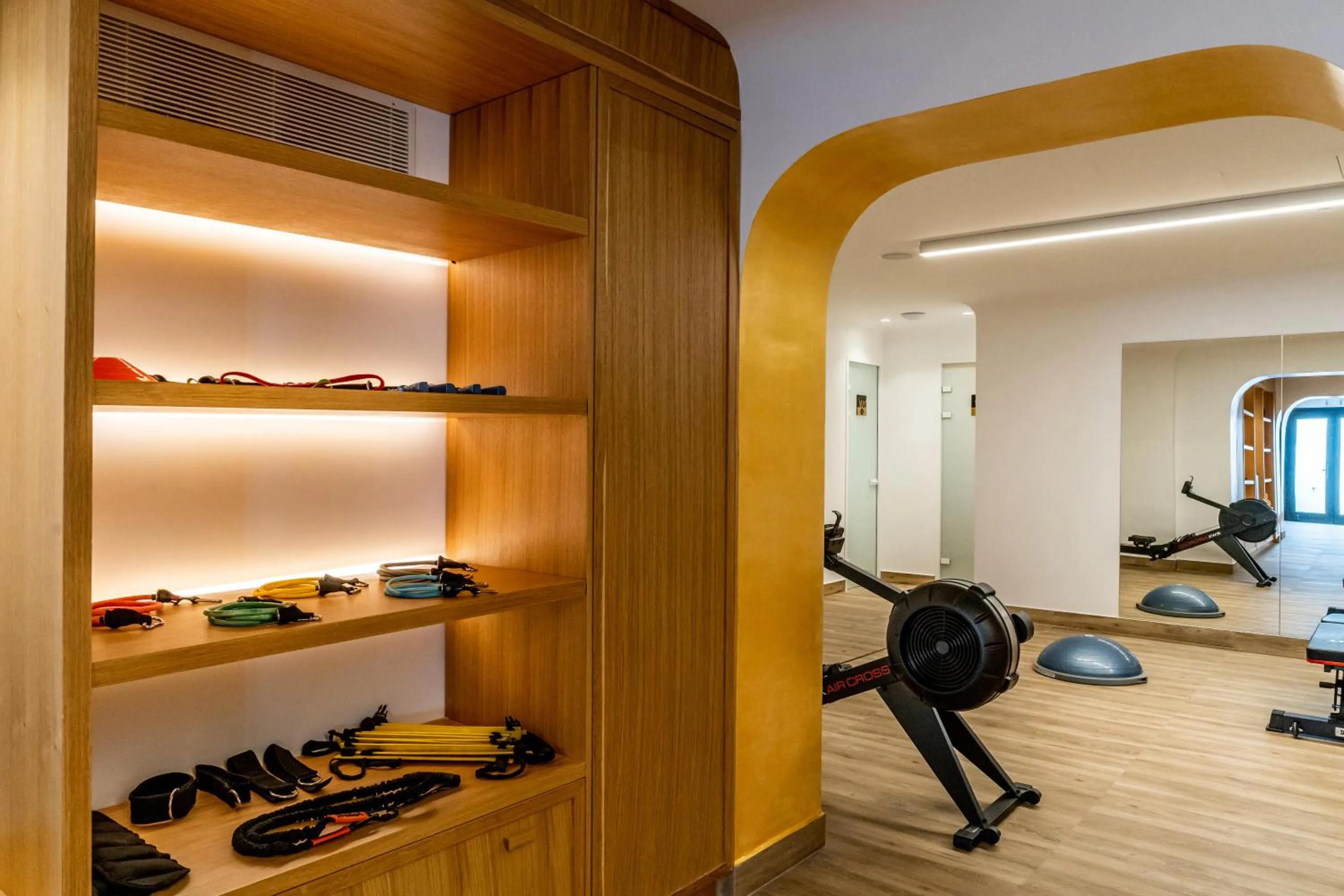 Fitness centre/facilities in Cresanto Luxury Suites
