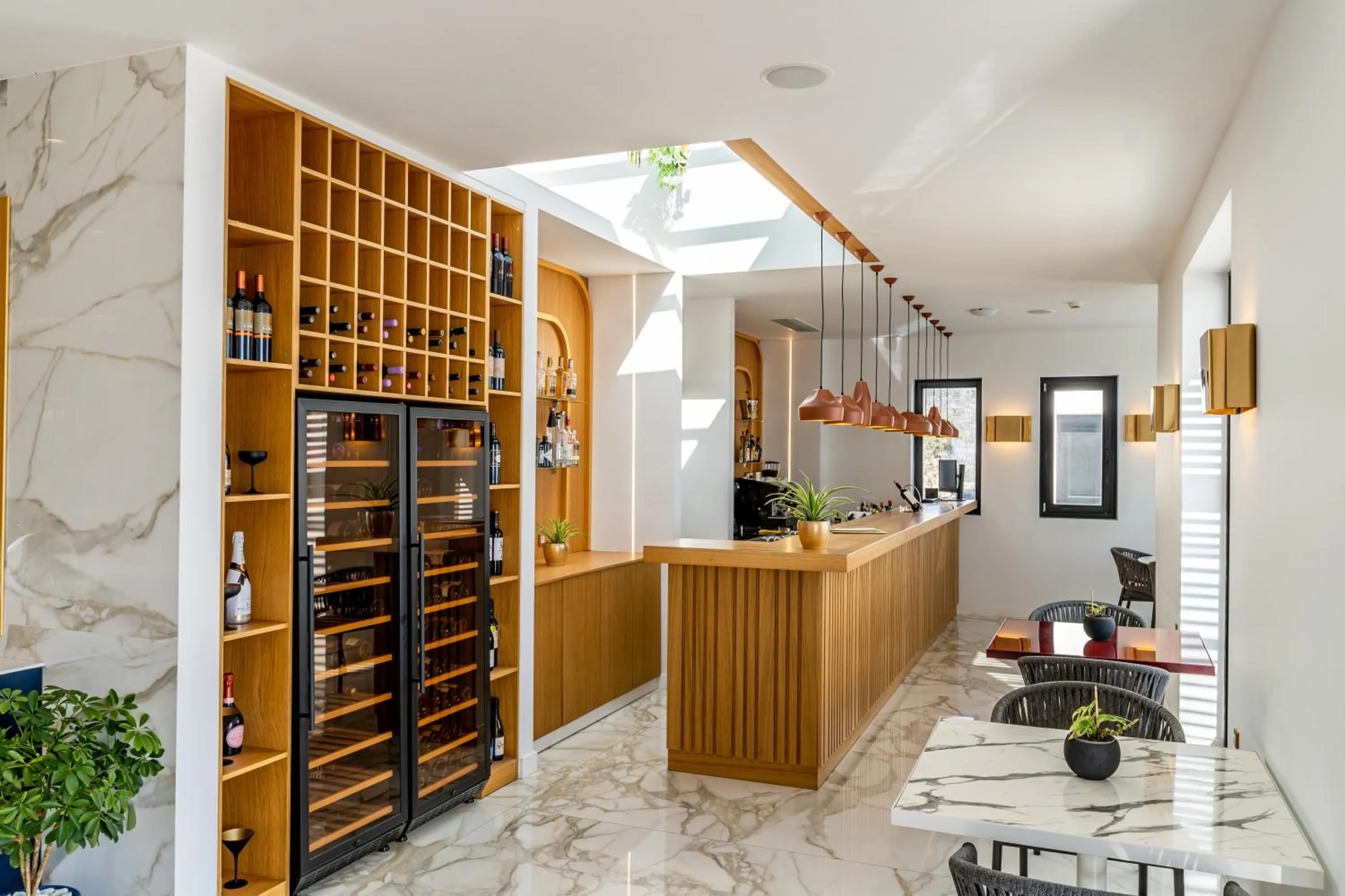 Lounge or bar in Cresanto Luxury Suites