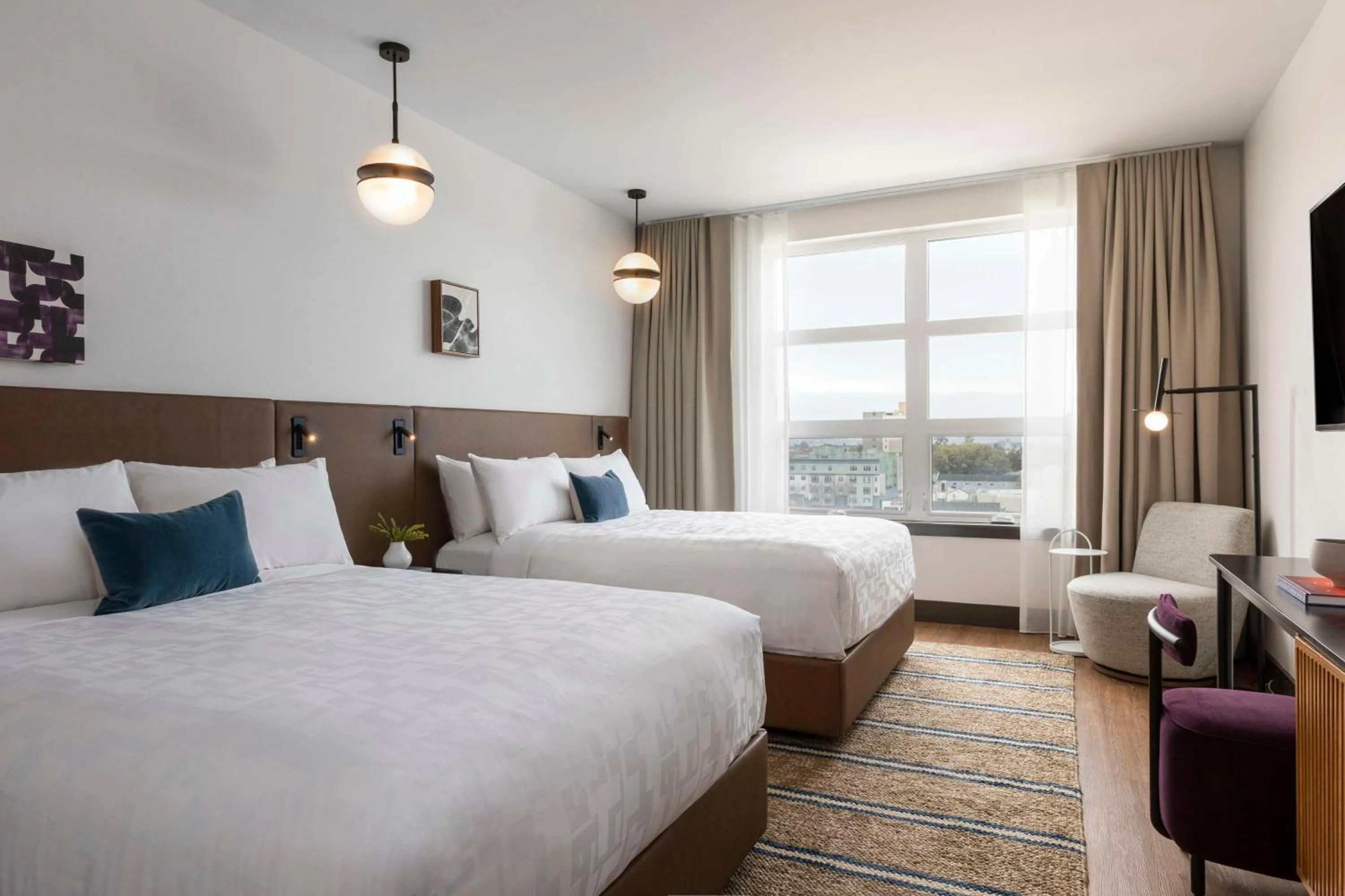 View (from property/room), Bed in Kissel Uptown Oakland, in the Unbound Collection by Hyatt