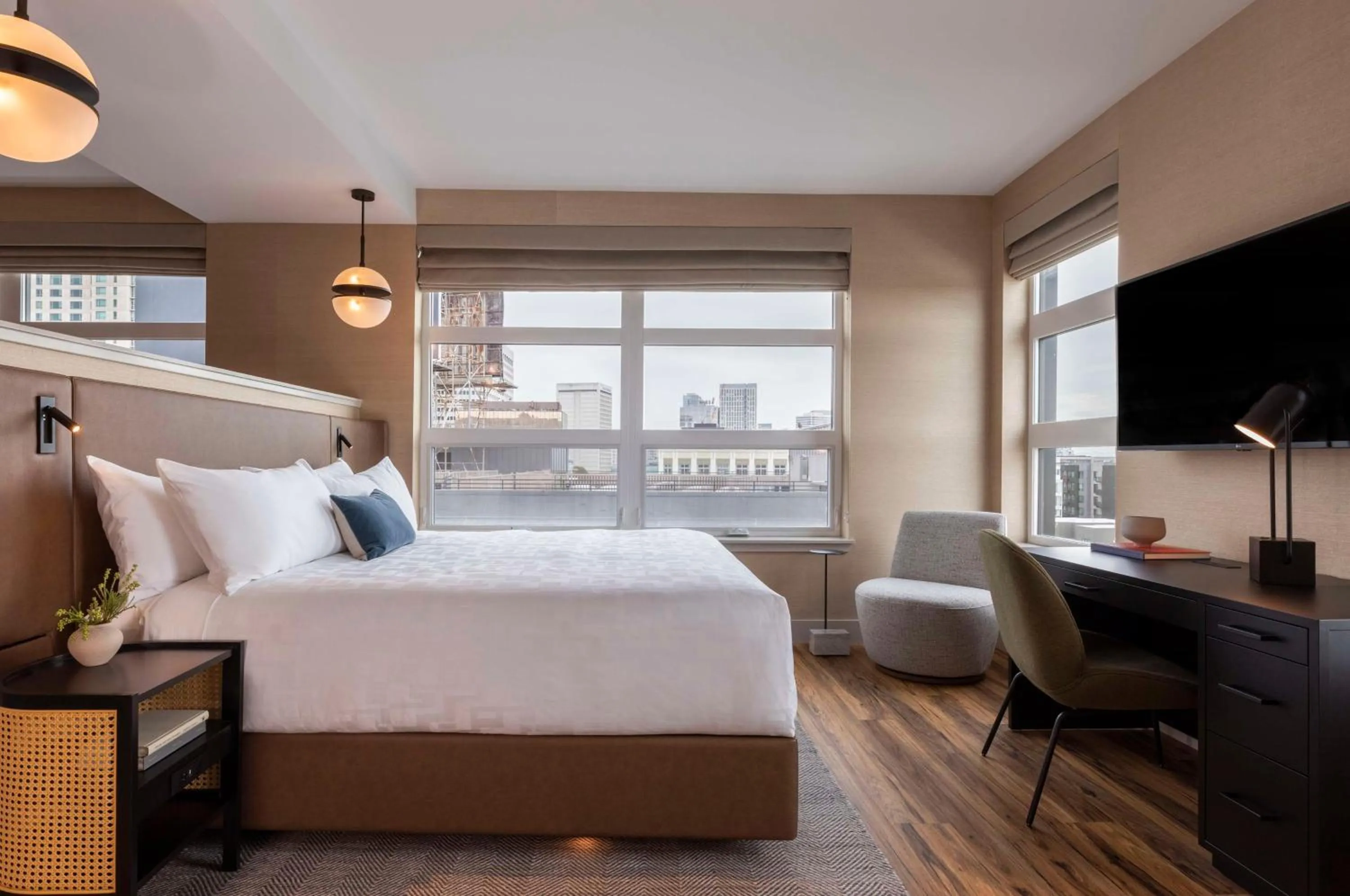 View (from property/room), Bed in Kissel Uptown Oakland, in the Unbound Collection by Hyatt