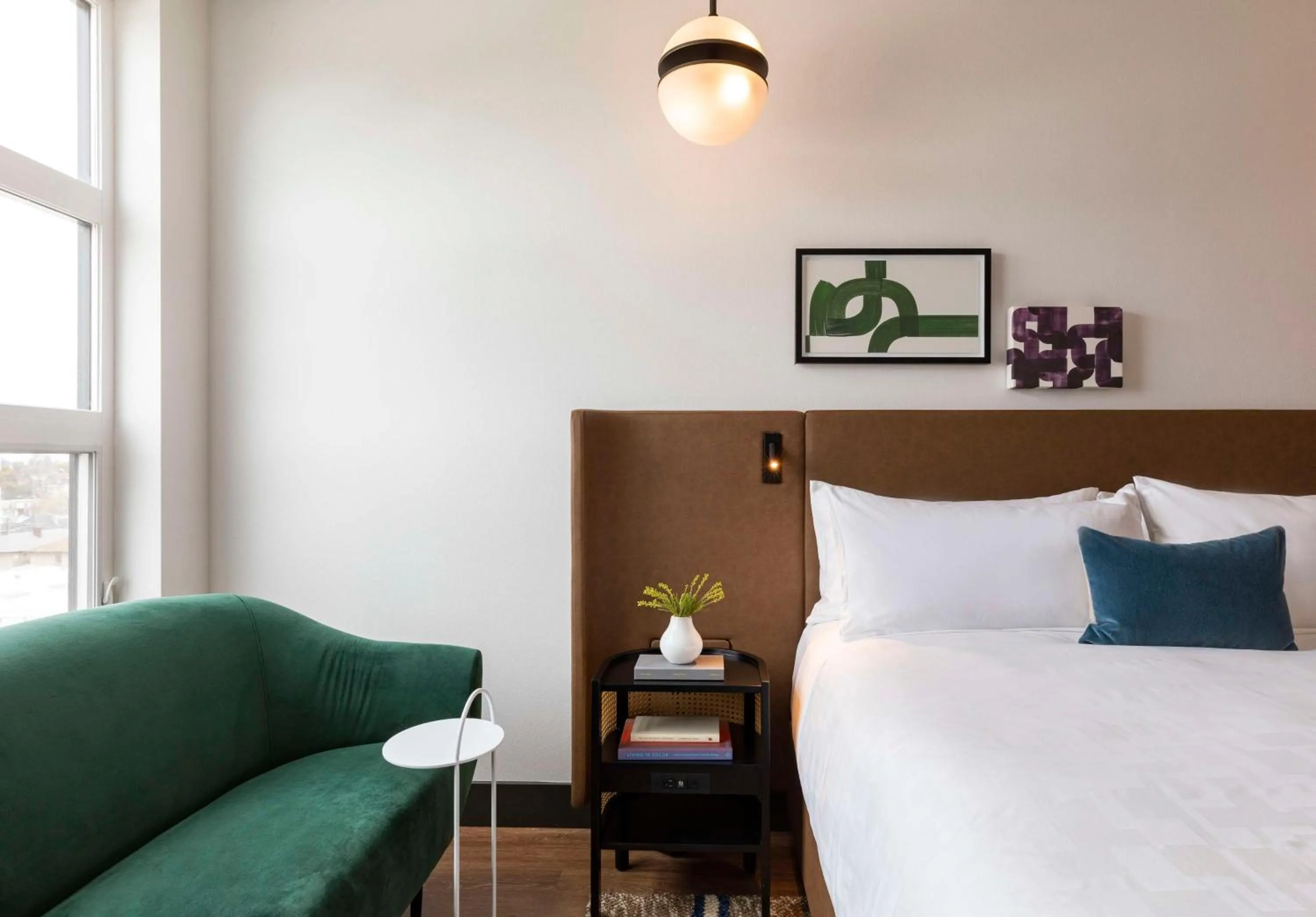 Bedroom, Bed in Kissel Uptown Oakland, in the Unbound Collection by Hyatt