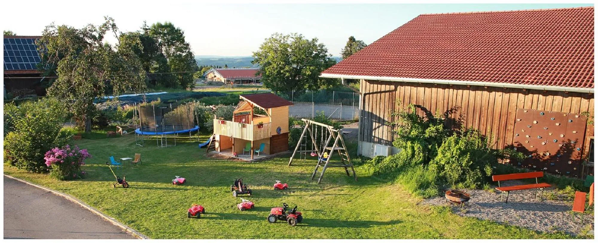 Children play ground in Ferienhof Bitschnau